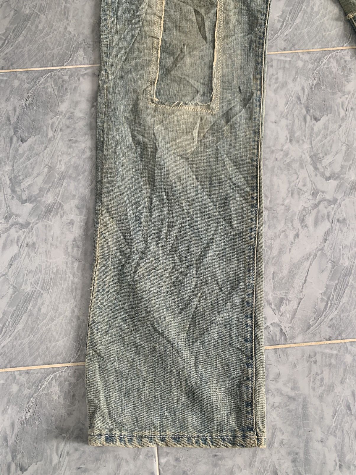 Japanese Brand Rageblue Patches Denim Pants Size US 33 - 3 Thumbnail