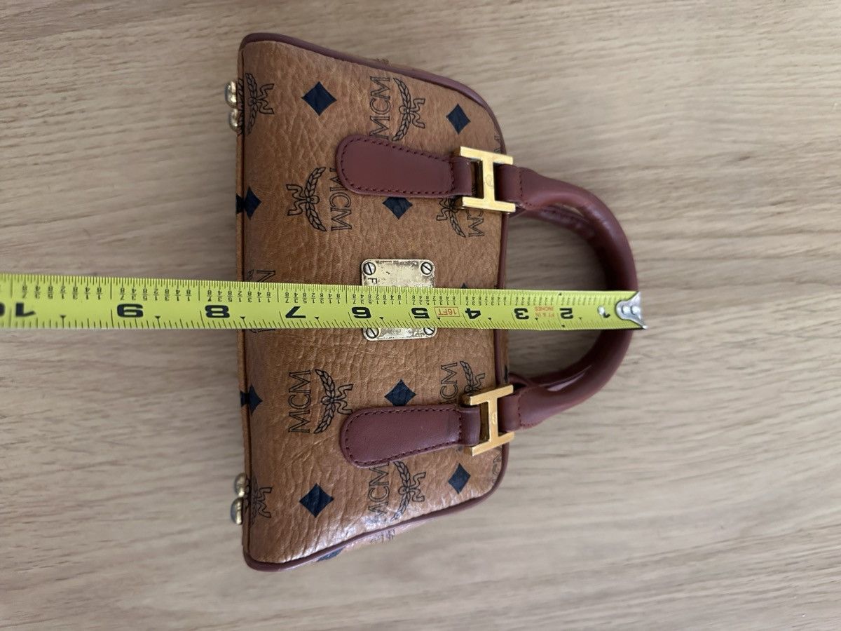 MCM MCM Germany mini boston handbag Size ONE SIZE - 8 Thumbnail