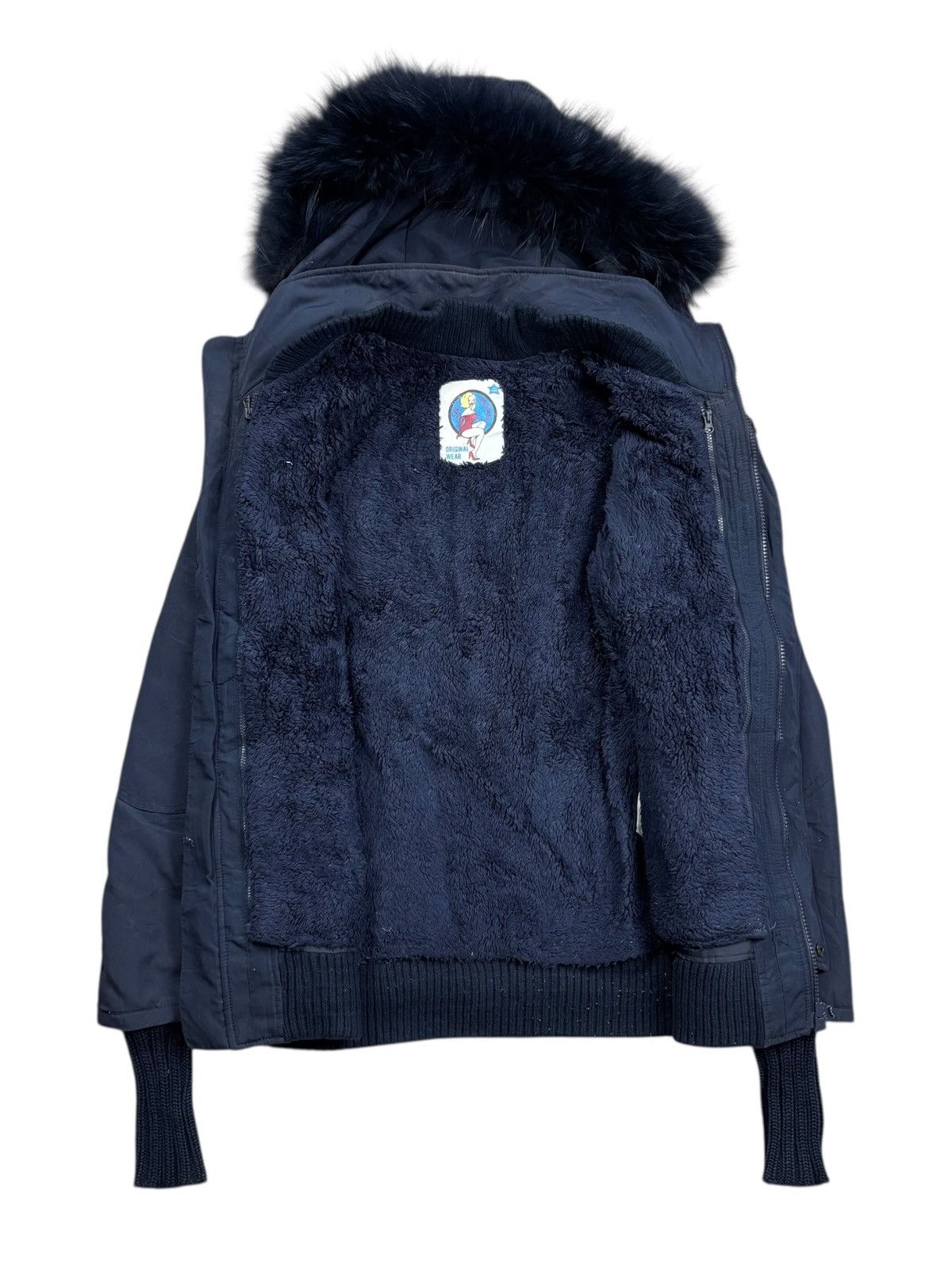 GOA 2000s SLY - Buckle Apocalypse Style Fur Hoodie Jacket Size US M / EU 48-50 / 2 - 2 Thumbnail