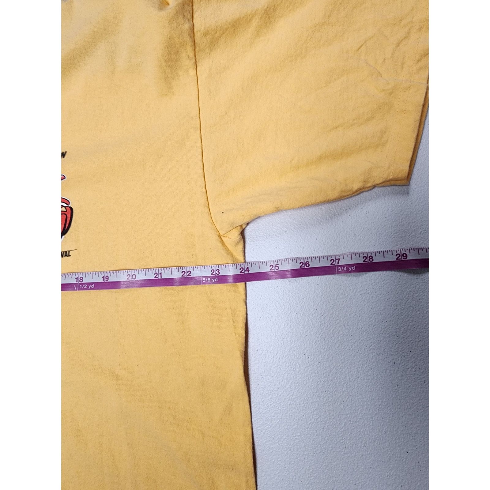 Anvil Vintage Cherry Creek Arts Festival Shirt 2001 Tee XL Yellow Size US XL / EU 56 / 4 - 6 Thumbnail