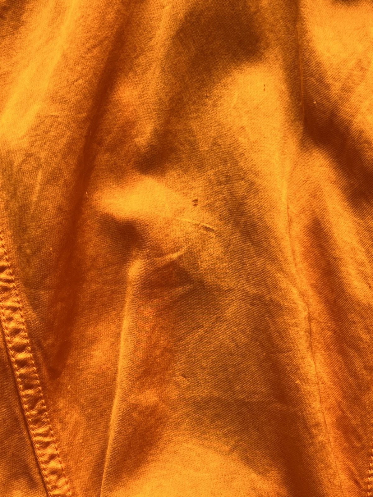 Bottega Veneta XS -S Bottega Veneta Fluid Satin Parka Dress Orange 36 shirt Size XS / US 0-2 / IT 36-38 - 22 Thumbnail