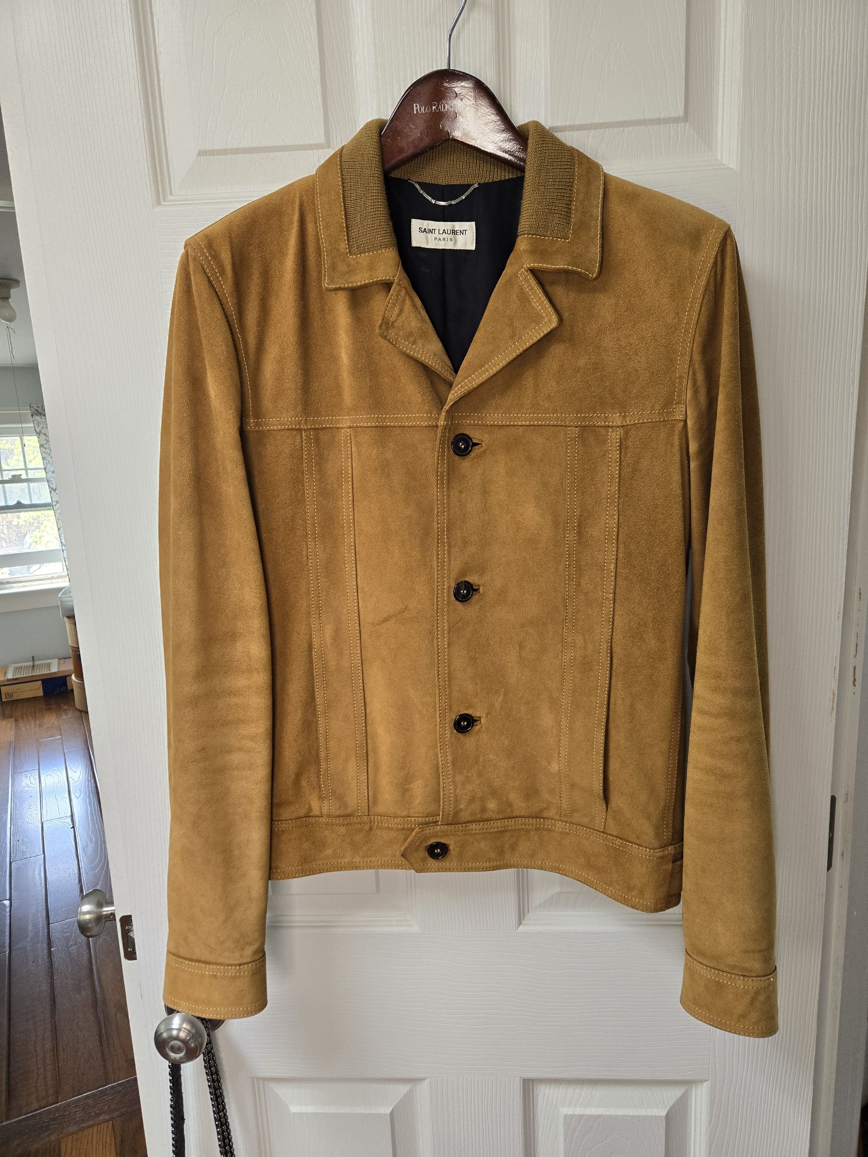 ジャケット・アウター Saint Laurent 15ss suede leather jacket Saint Laurent 15ss suede leather jacket 【公式通販】