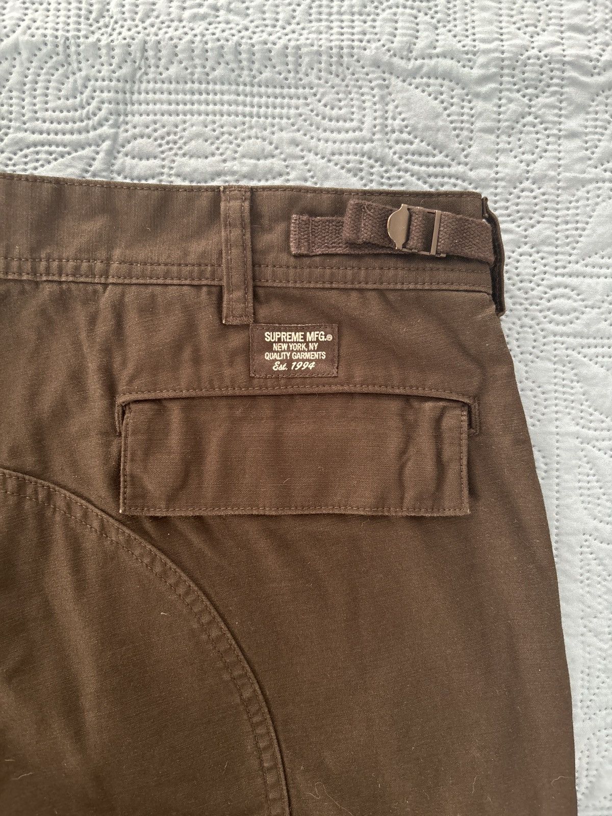 image of Supreme Cargo Pants Ss23 in Black, Men's (Size 30)