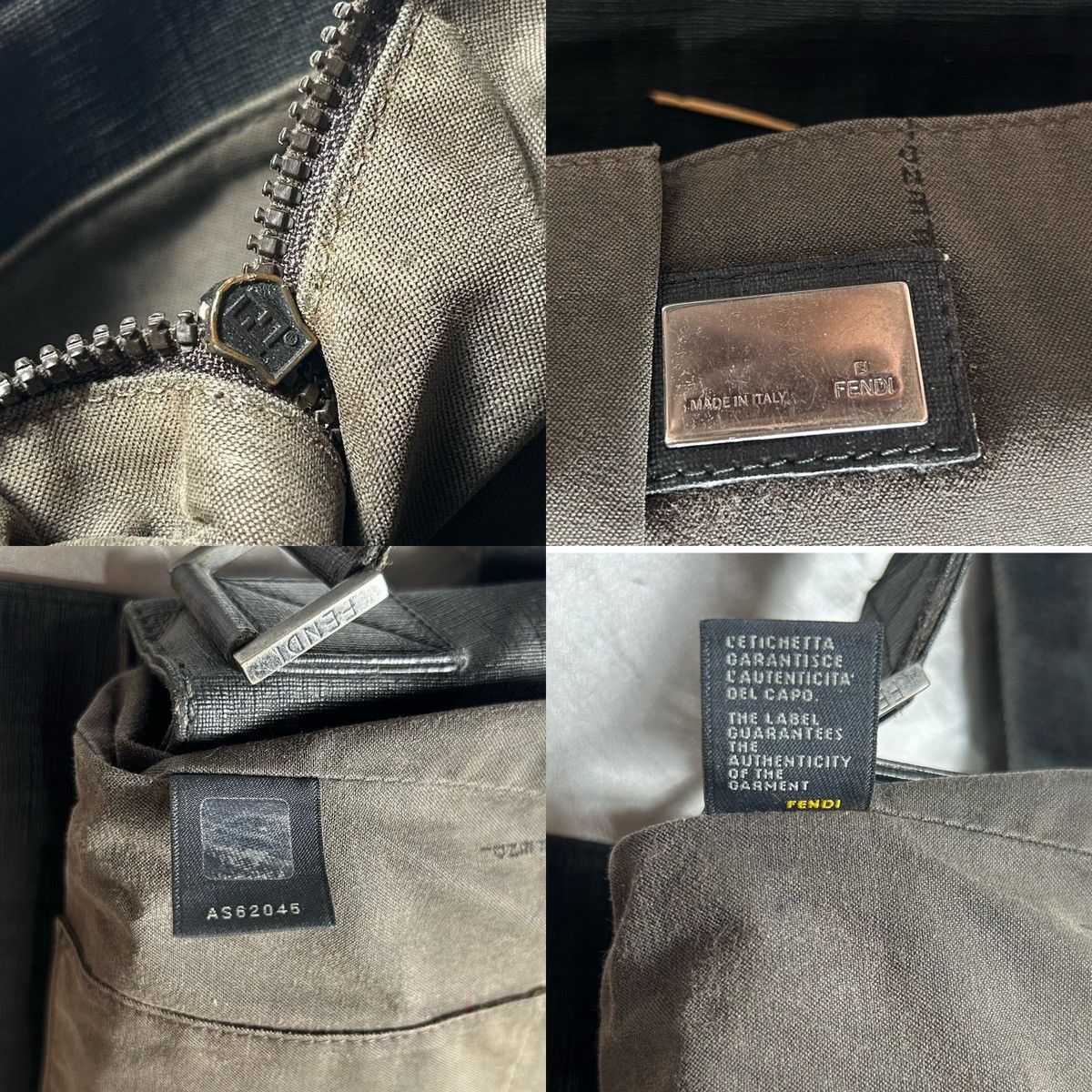 Fendi Fendi Monogram Leather Messenger Bag Size ONE SIZE - 19 Thumbnail