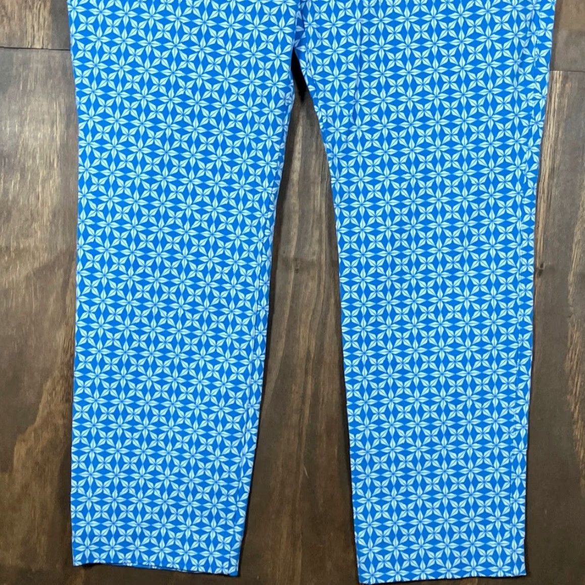 Old Navy Old Navy Womens Pants Tile Blue Pixie Skinny High Rise Stretch 14 Size 36" / US 14 / IT 50 - 3 Thumbnail
