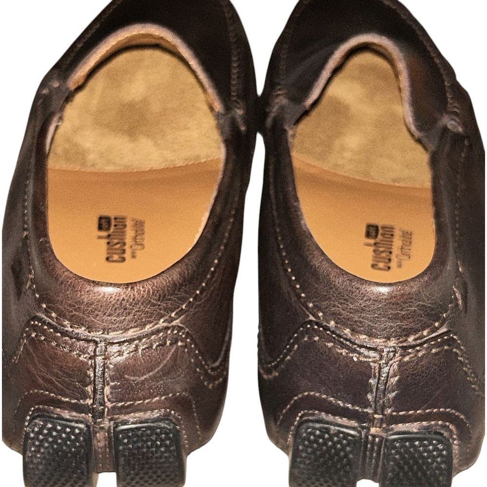 Clarks Clarks Ashmont Race Leather Smooth Brown Slip On Loafers Size US 10 / EU 43 - 6 Thumbnail