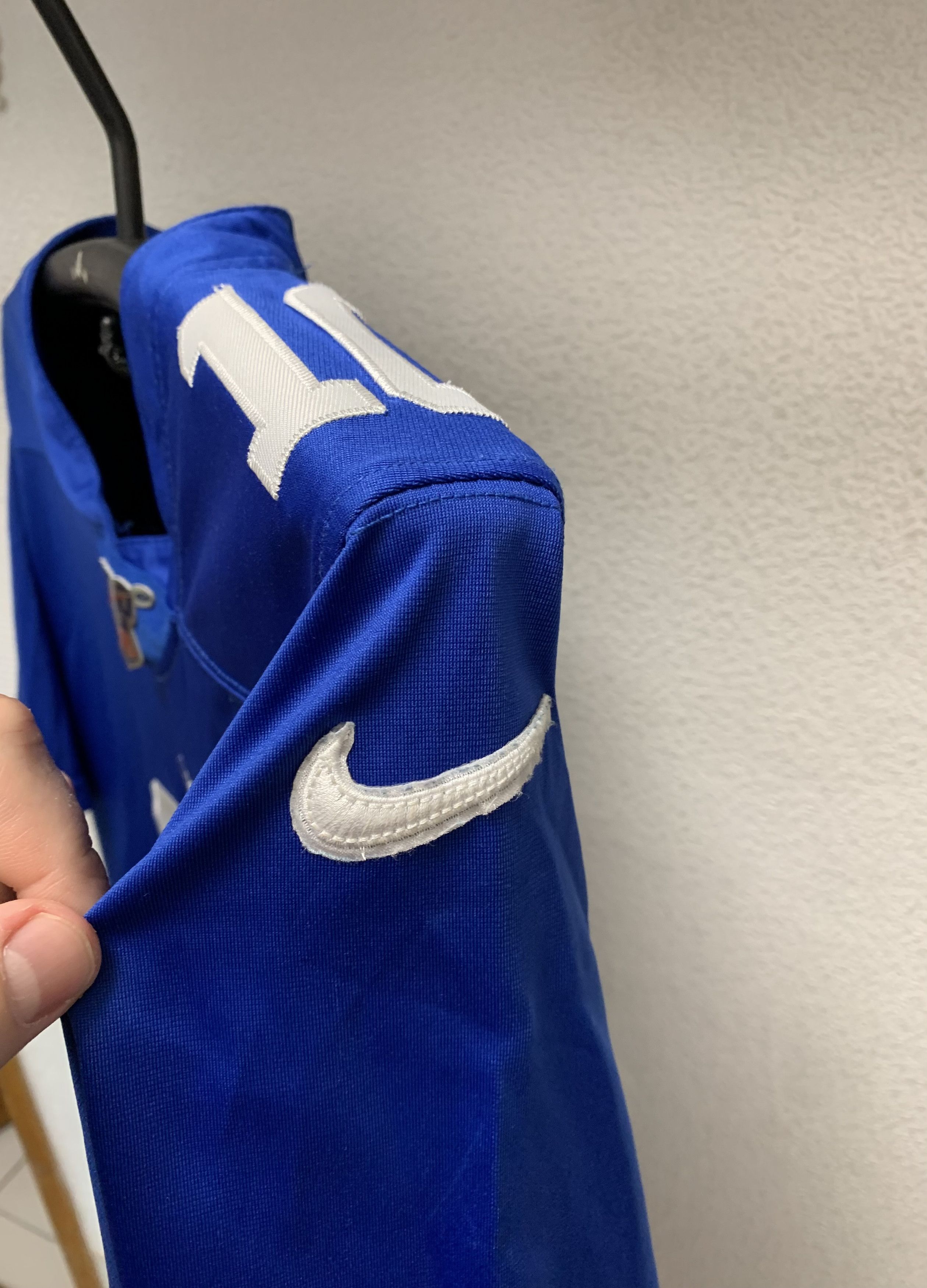 NFL Eli Manning 10 New York NY GIANTS NFL NIKE blue jersey M Size US M / EU 48-50 / 2 - 8 Thumbnail