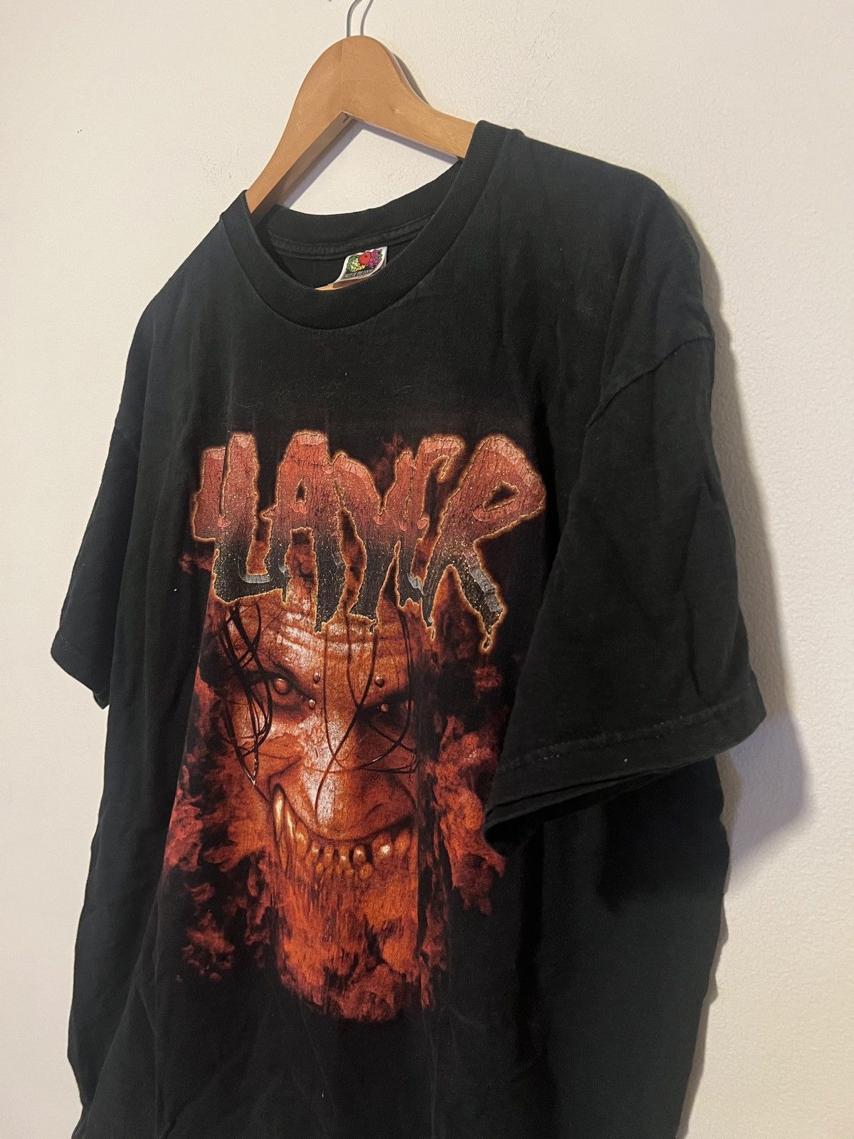 Vintage Vintage Slayer Band Tee Size US XL / EU 56 / 4 - 4 Thumbnail
