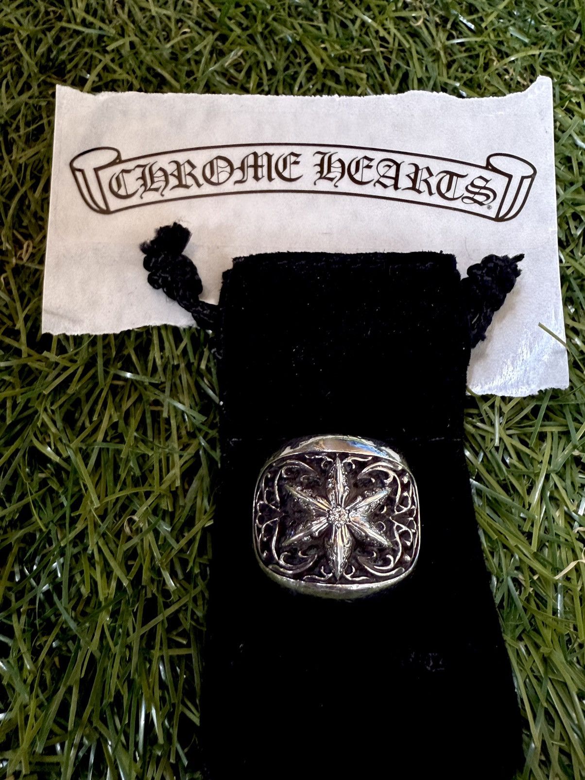 Chrome Hearts CH NYC FUCK YOU STACKER RING SIZE 9.5 | Grailed