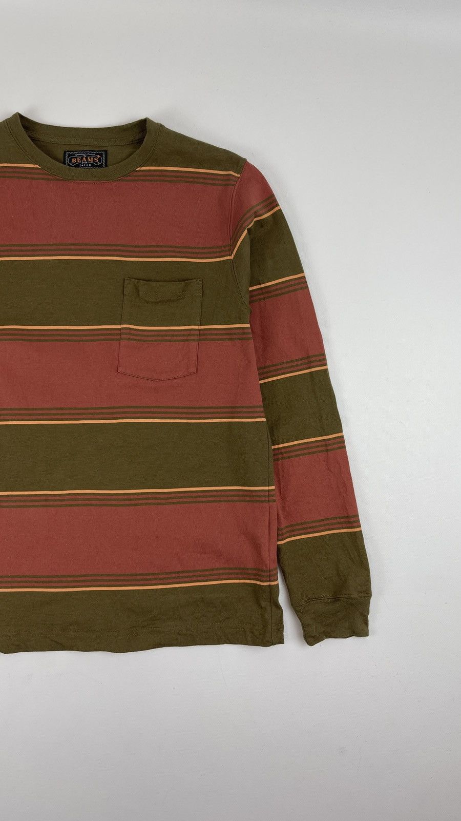 Beams Plus × Japanese Brand Beams Long Sleeve T Shirt Size US M / EU 48-50 / 2 - 2 Thumbnail