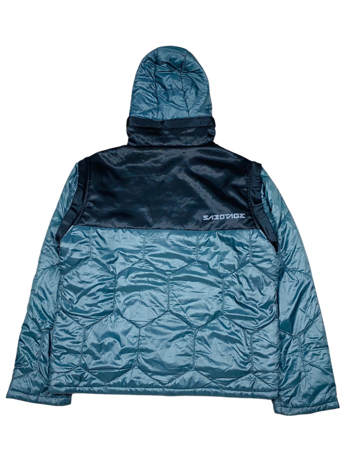 20471120 2000s Sabotage - GIMP Hoodie Puffer Jacket Size US M / EU 48-50 / 2 - 4 Thumbnail