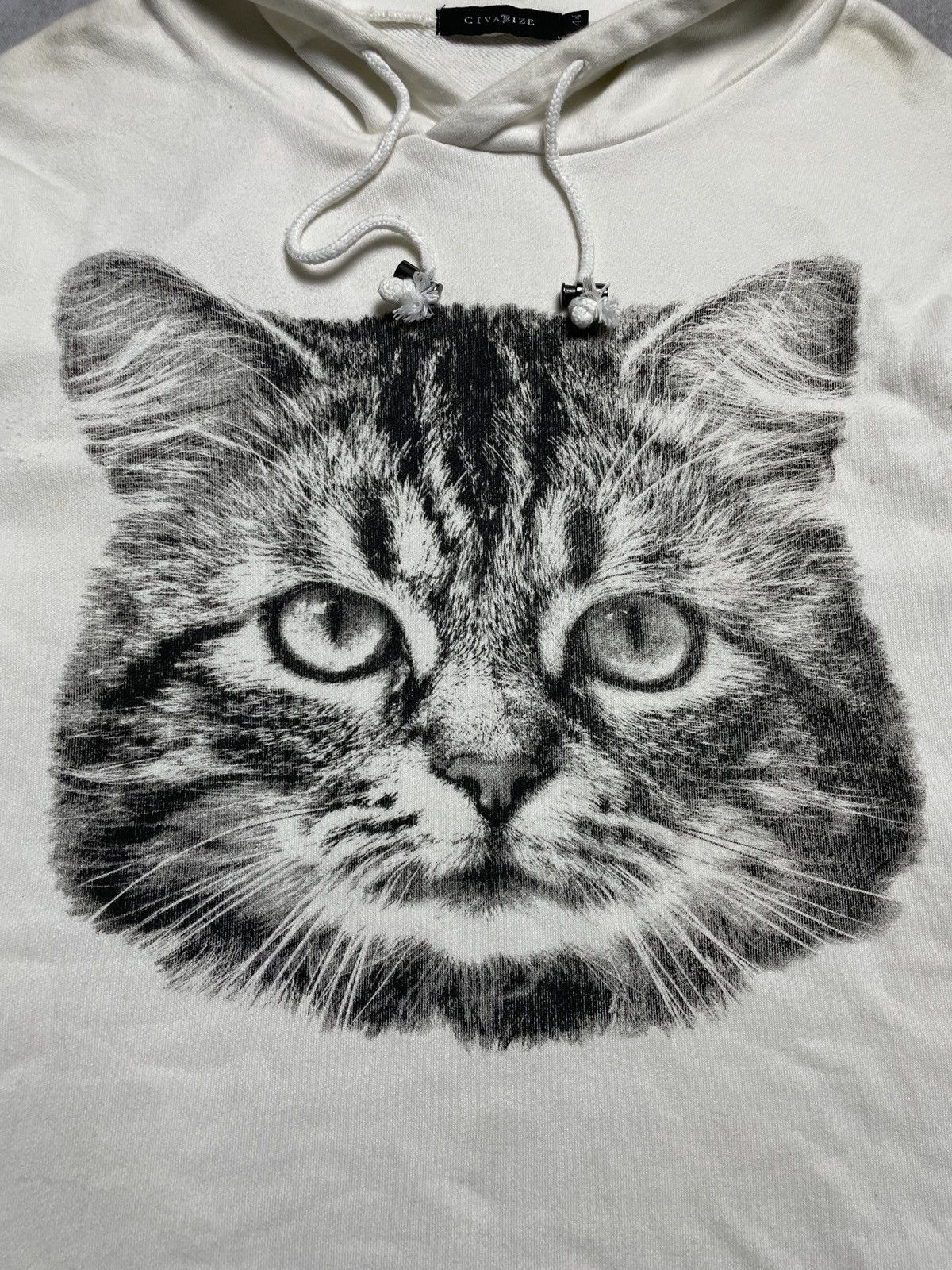 CIVARIZE 2000’s Civarize - Big Head Cat Logo Hoodie Size US L / EU 52-54 / 3 - 5 Thumbnail