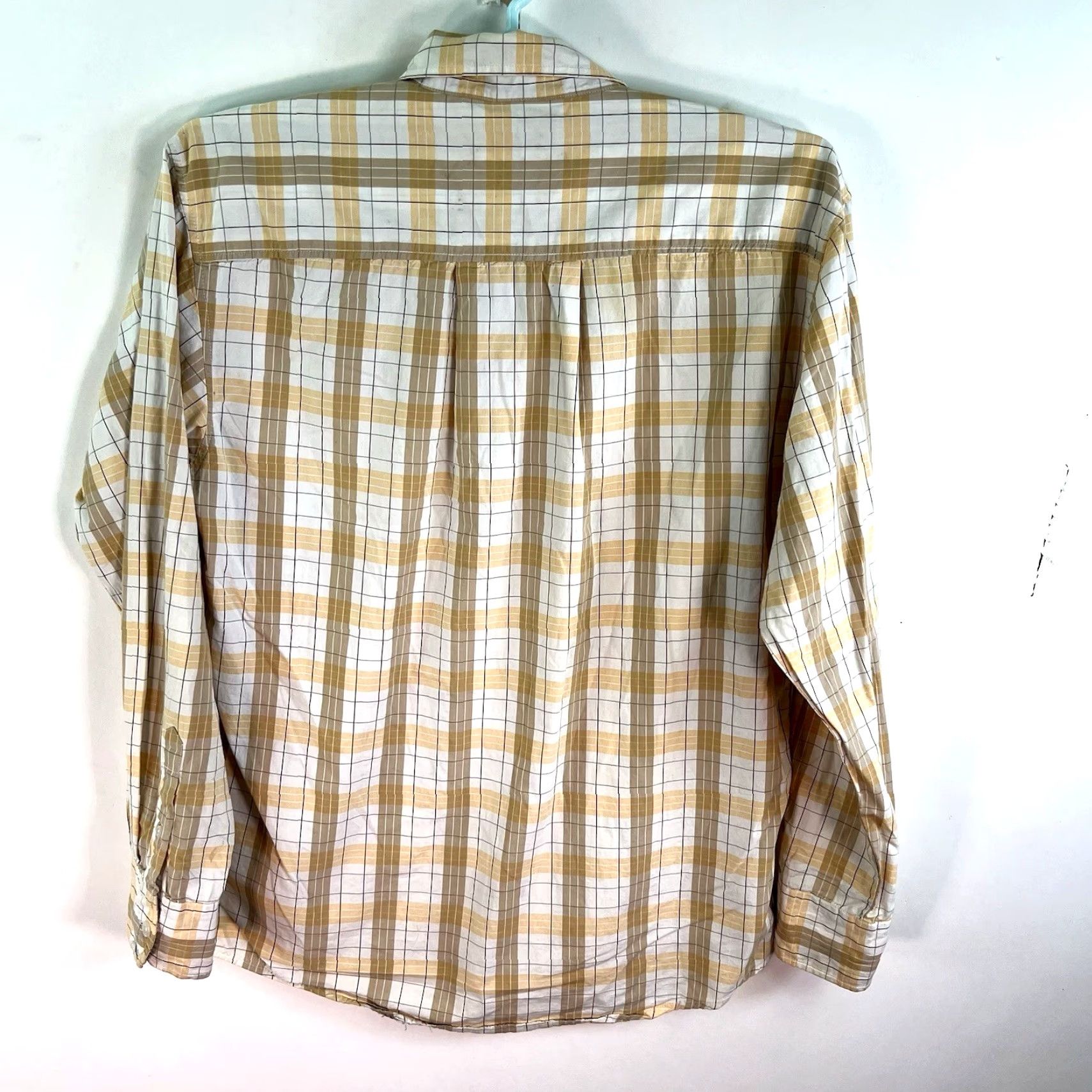 Southpole VTG South Pole Plaid Button-Up Shirt Mens L Yellow Y2K Hip Hop Retro Style Button-Up Shirt Size US L / EU 52-54 / 3 - 7 Thumbnail