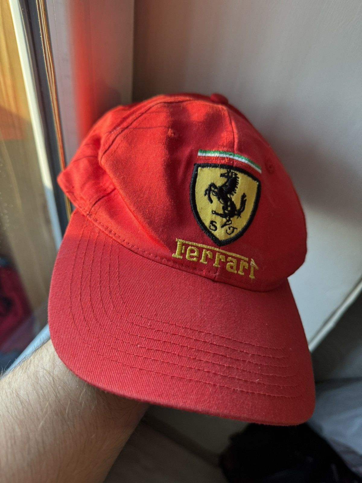 Ferrari × Vintage Vintage Ferrari red cap Formula hat Size ONE SIZE - 3 Thumbnail