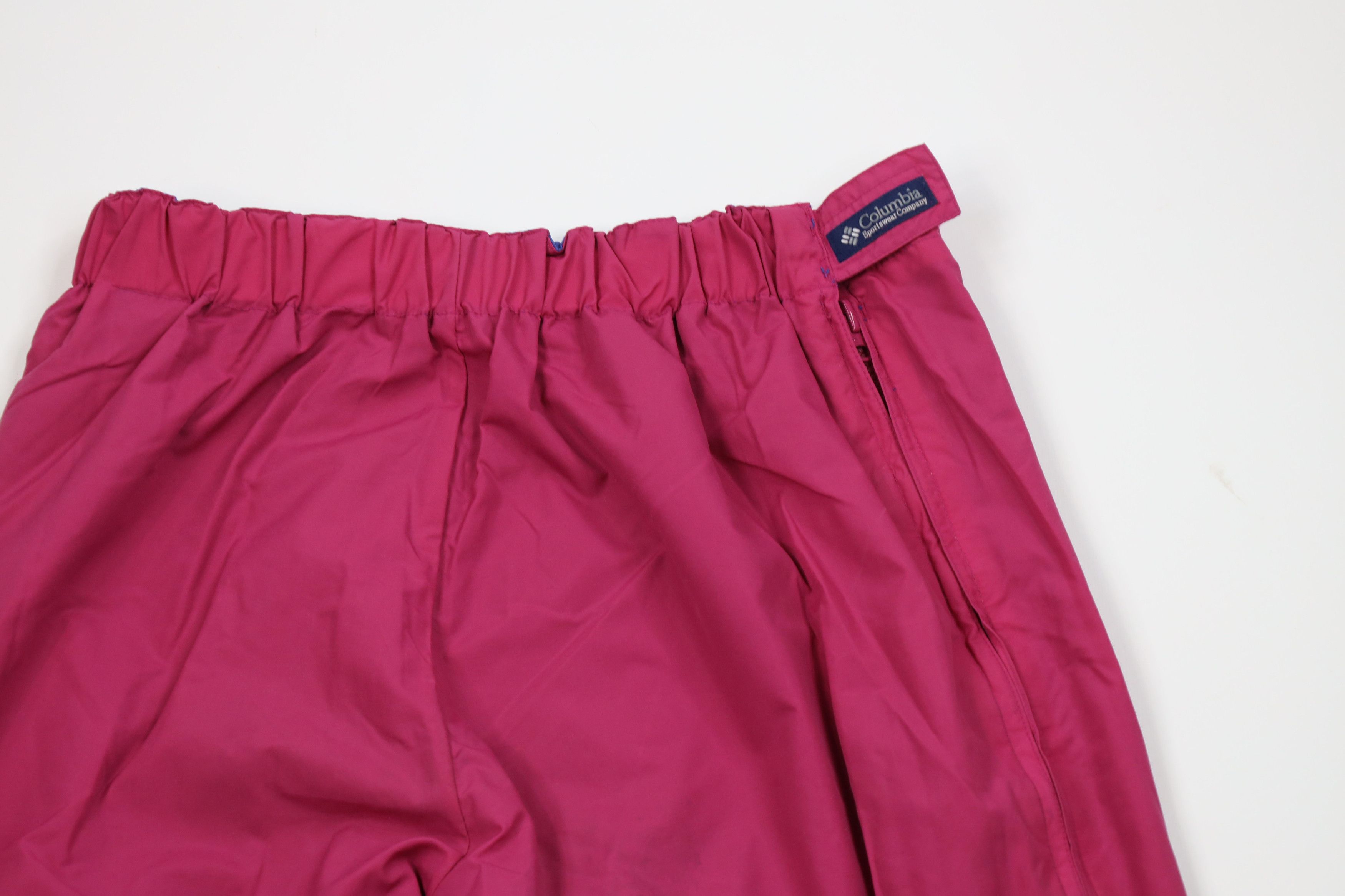 Columbia Vintage 90s Columbia Reversible Hiking Trekking Rain Pants Size 30" / US 8 / IT 44 - 12 Thumbnail