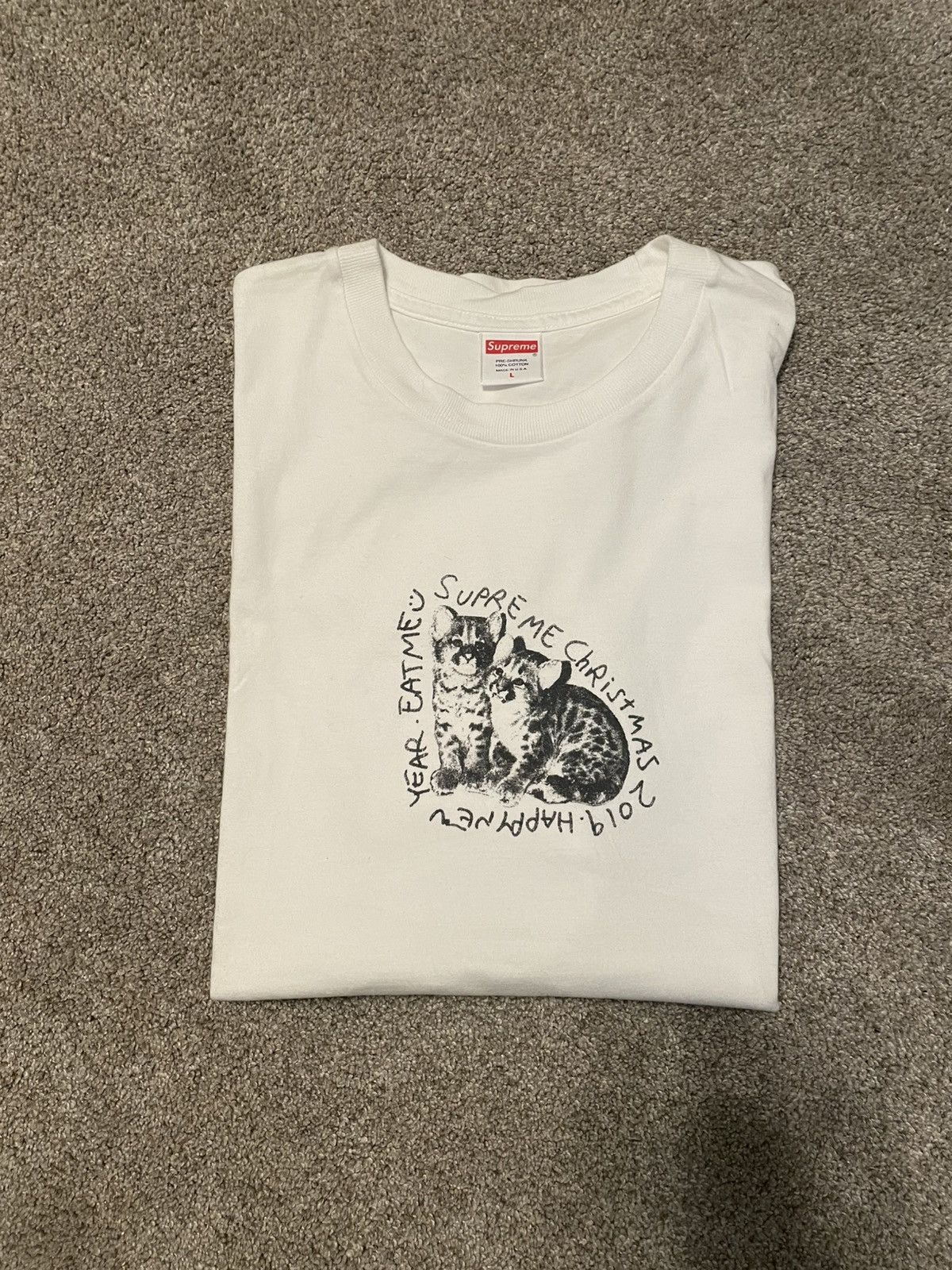 Supreme Supreme Eat me Christmas Tee Size US L / EU 52-54 / 3 - 1 Thumbnail