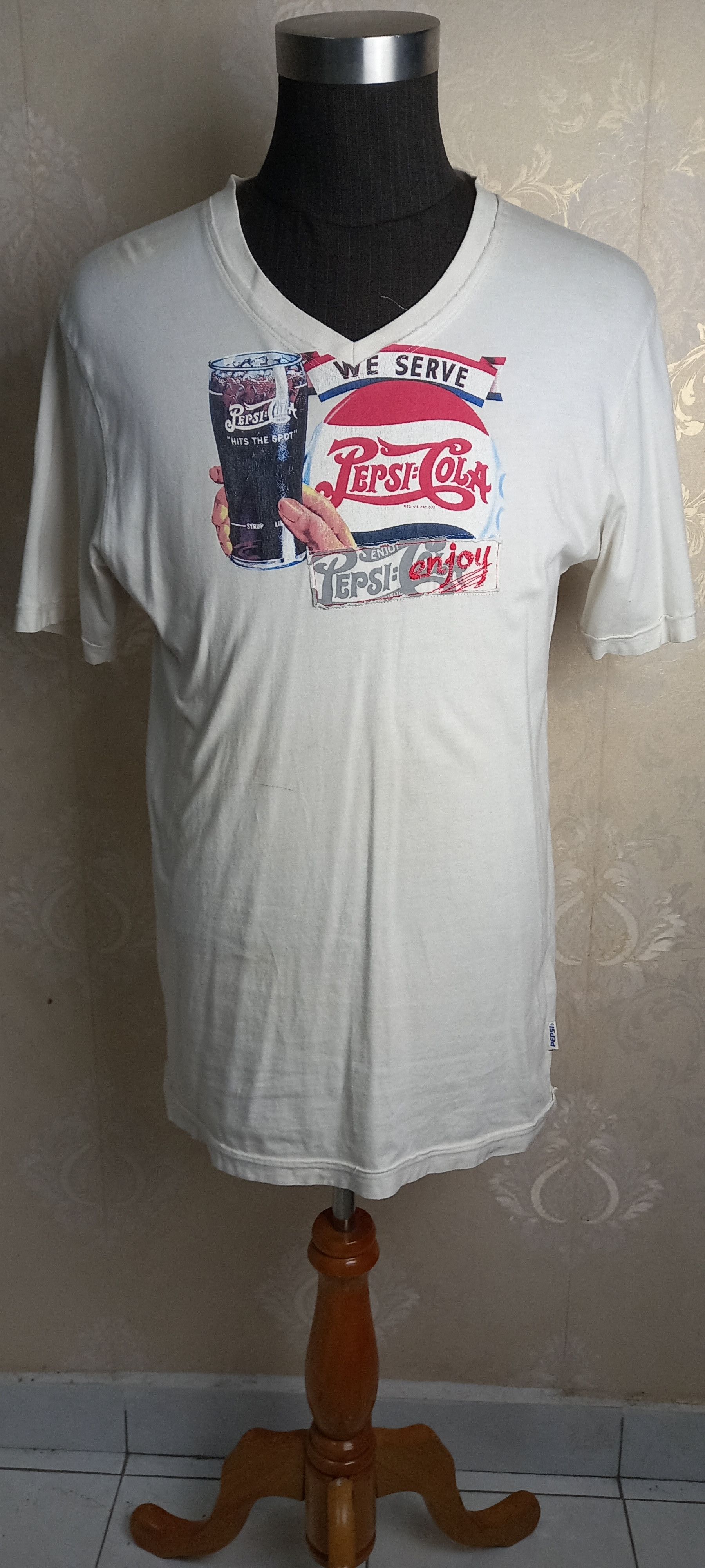 Pepsi Pepsi Vintage T-shirt Size US L / EU 52-54 / 3 - 2 Thumbnail