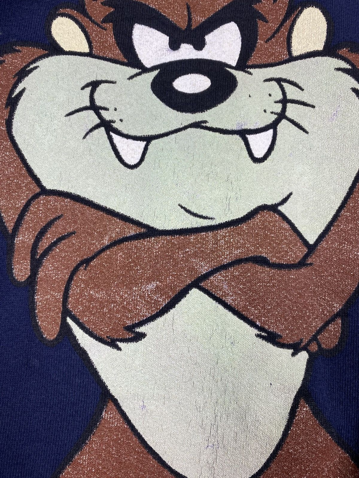 Warner Bros Taz Tasmanian Devil Warner Bros Distressed Sweatshirt USA Size US XXL / EU 58 / 5 - 9 Thumbnail