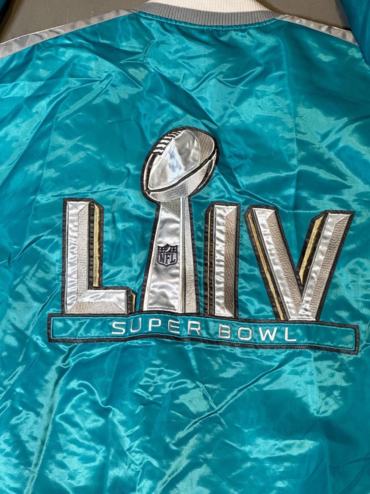 Starter Vintage Starter Super Bowl LIV Satin Sports Jacket Size ONE SIZE - 8 Thumbnail