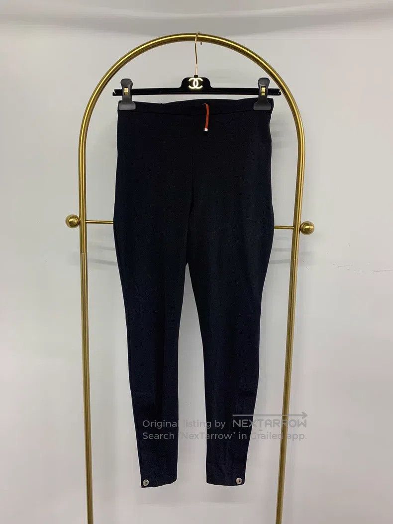 Hermes size XS Black Equestrian Pants/Tight Underwear Pants