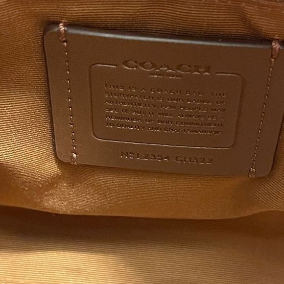 Coach NWT Coach Rowan Satchel Bag With Signature Canvas Strap Size ONE SIZE - 12 Thumbnail
