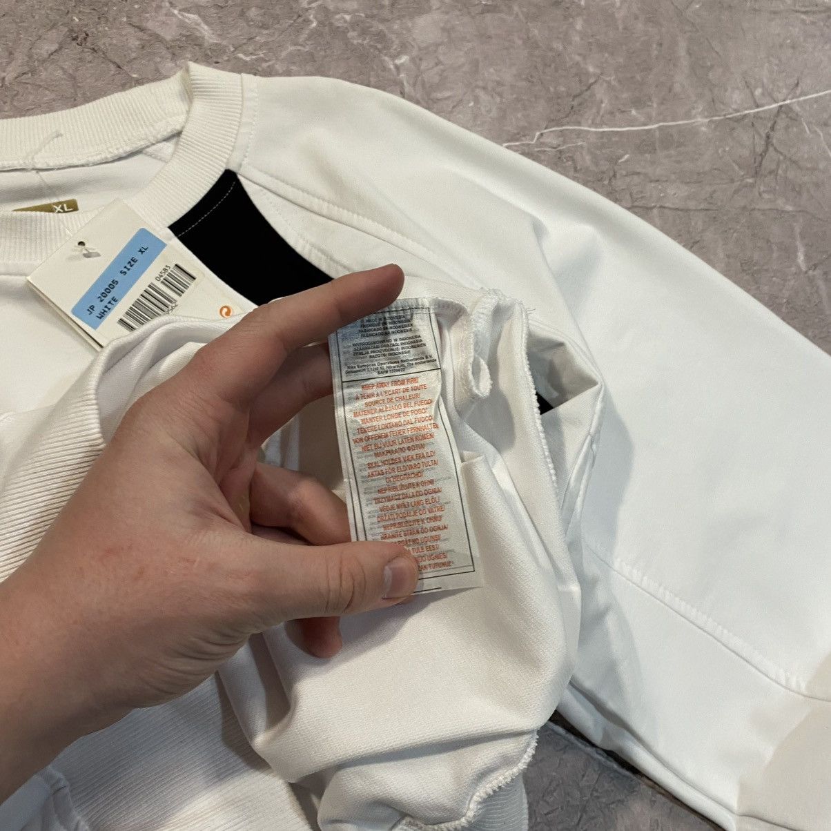 Nike NEW WITH TAG ! VINTAGE NIKE SWEATSHIRT WHITE 00S Size US XL / EU 56 / 4 - 12 Thumbnail