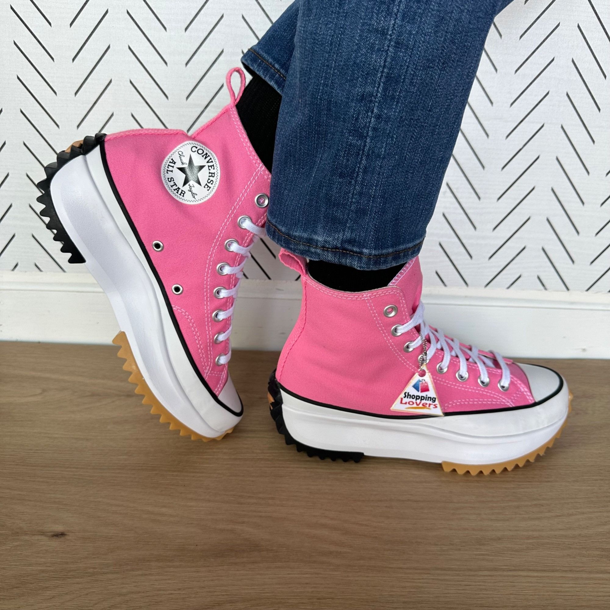 ⭐Converse Run Star Hike Hi Converse 11 Women Shoes Platform