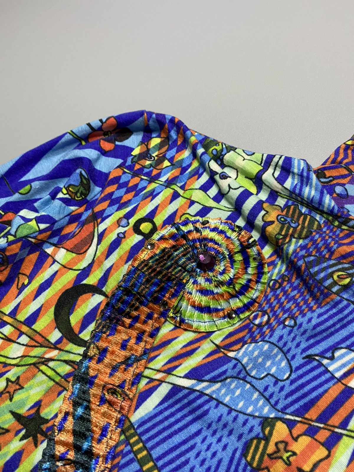 Issey Miyake SS14 Printed Top Size M / US 6-8 / IT 42-44 - 10 Thumbnail