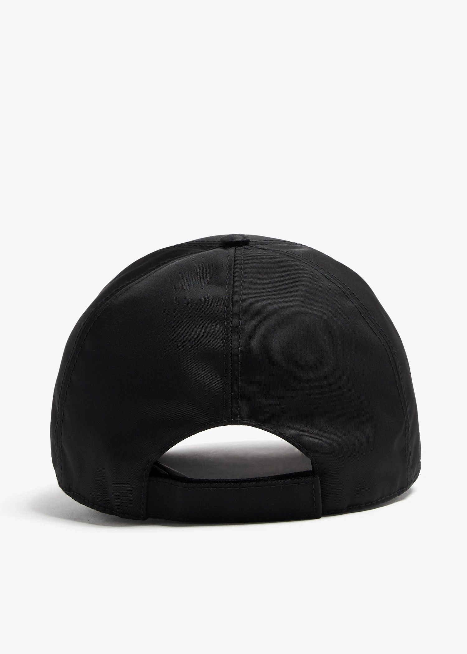 Prada o1B3y1r0426 Size: M / Re-Nylon Baseball Hat / Cap in Nero Size ONE SIZE - 3 Thumbnail