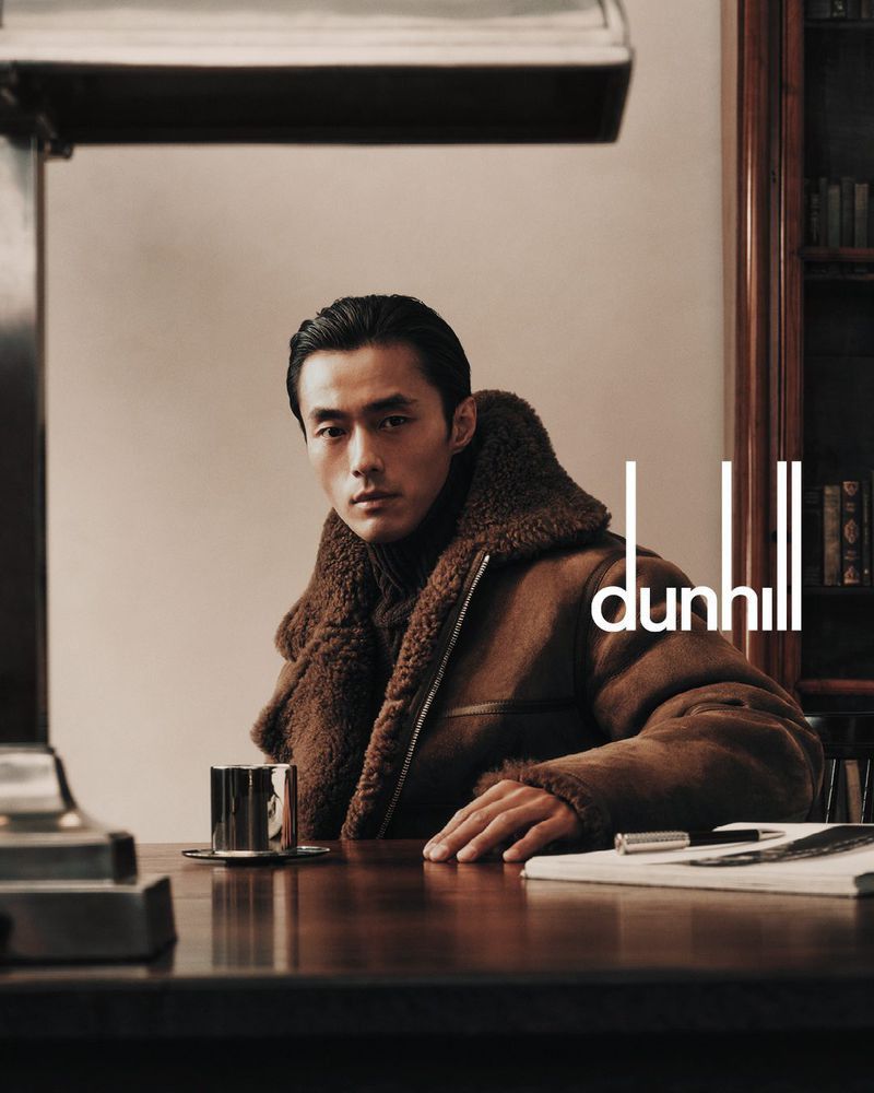 Alfred Dunhill Best Dressed Extremely Rare $7500 DUNHILL Taupe Calf Jacket Size US M / EU 48-50 / 2 - 12 Thumbnail