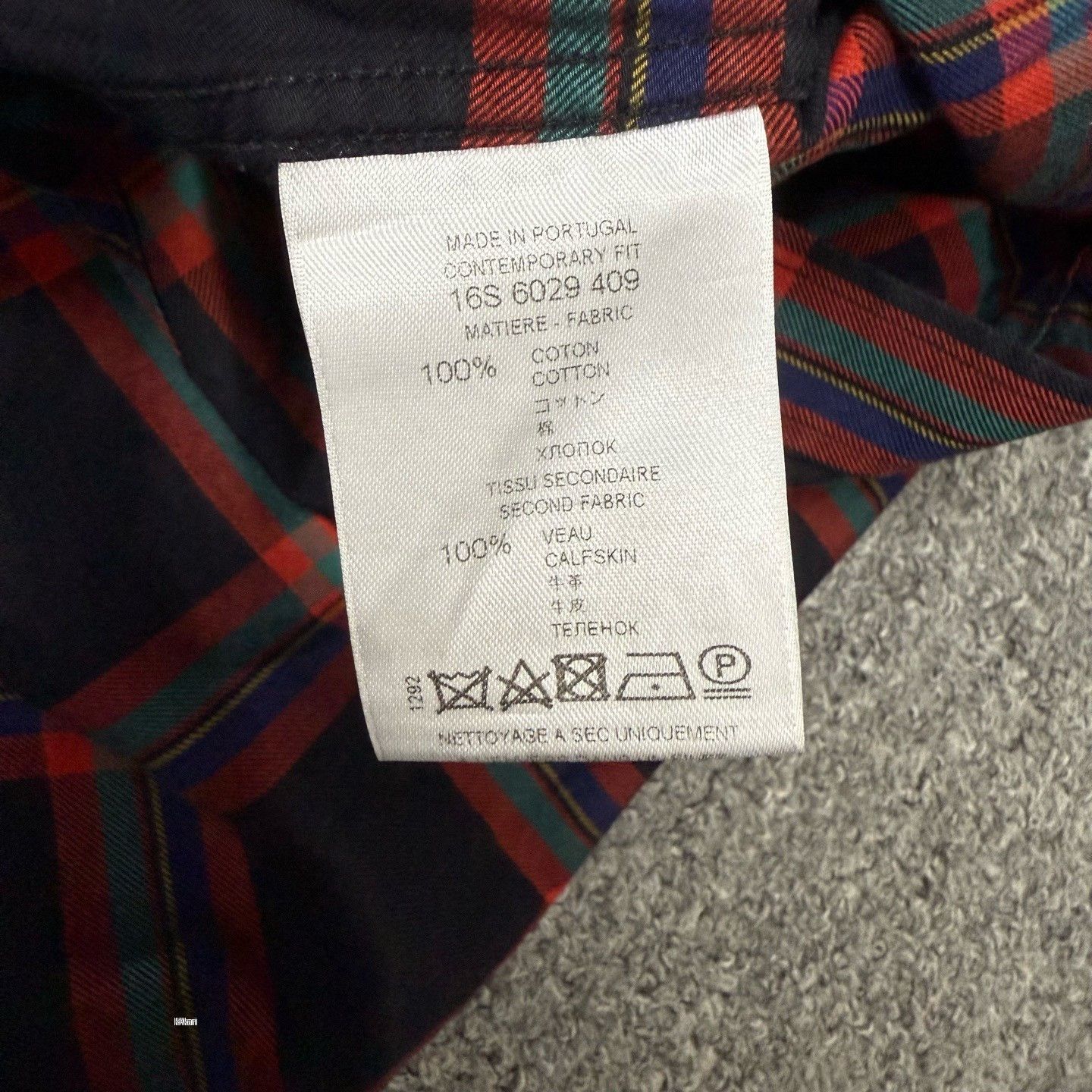 Givenchy Givenchy Plaid Long Sleeve Shirt Size US XXS / EU 40 - 4 Thumbnail