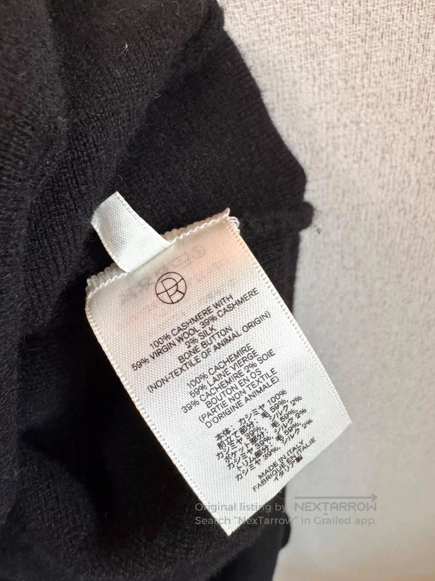 The Row The Row Black Hooded Cashmere Coat. Size US M / EU 48-50 / 2 - 7 Thumbnail
