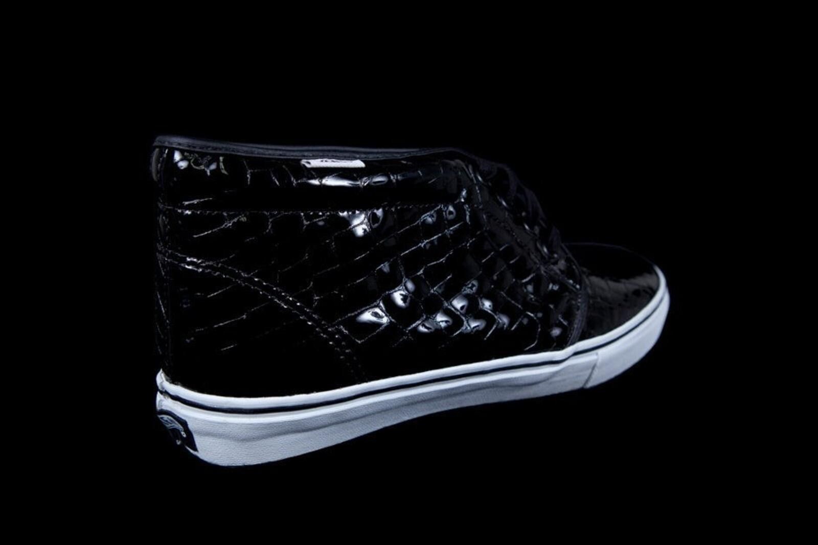 Vans Vans Chukka Boot LX Black Croc Leather VN-0EHAXIL US10.5 Size US 10.5 / EU 43-44 - 5 Thumbnail