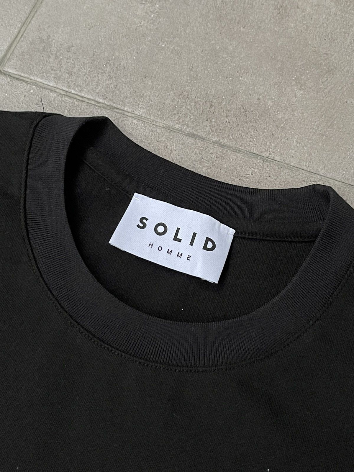Wooyoungmi !DS! SS23 Solid Homme Graffity Back Logo Black T-Shirt Size US M / EU 48-50 / 2 - 14 Thumbnail