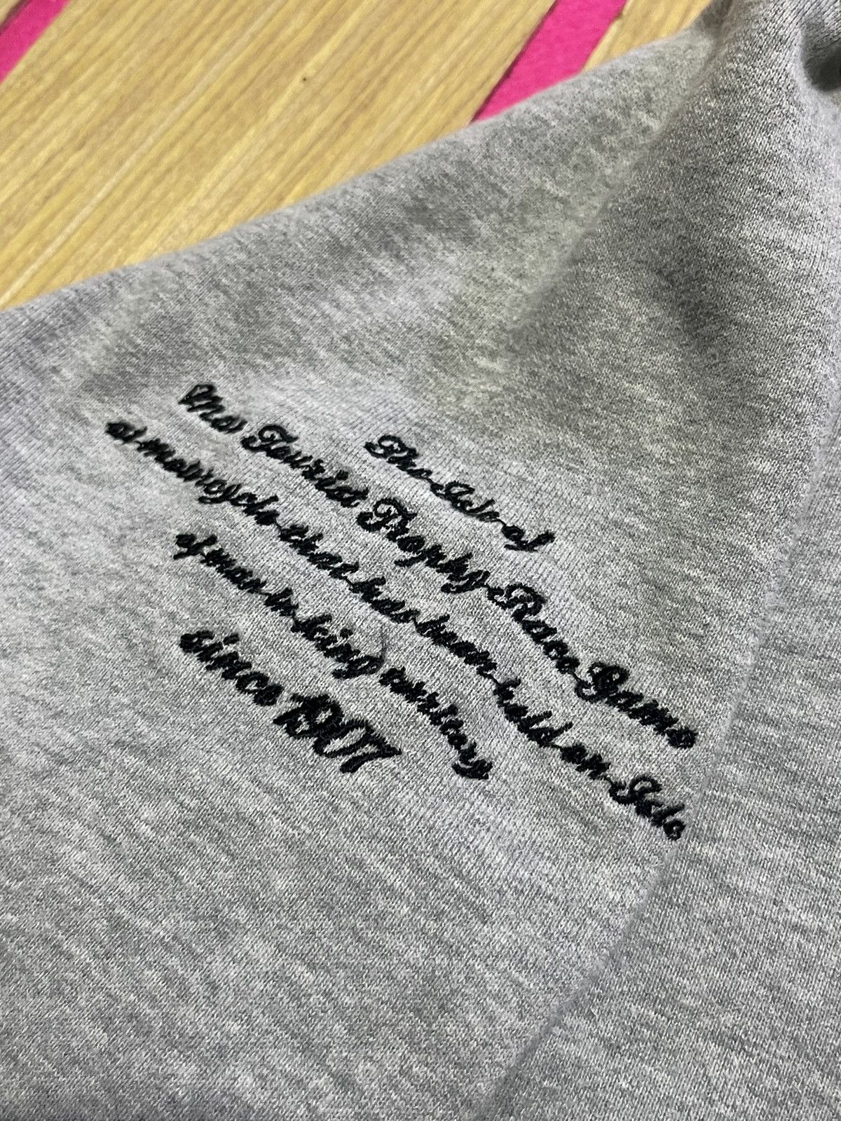 If Six Was Nine NORTON Y2K ZIPPER HOODIE with full embroidery motif Size US L / EU 52-54 / 3 - 9 Thumbnail