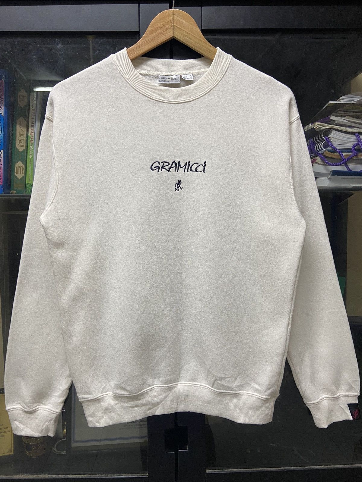 Gramicci Gramicci Spellout Sweashirt Size US S / EU 44-46 / 1 - 1 Thumbnail