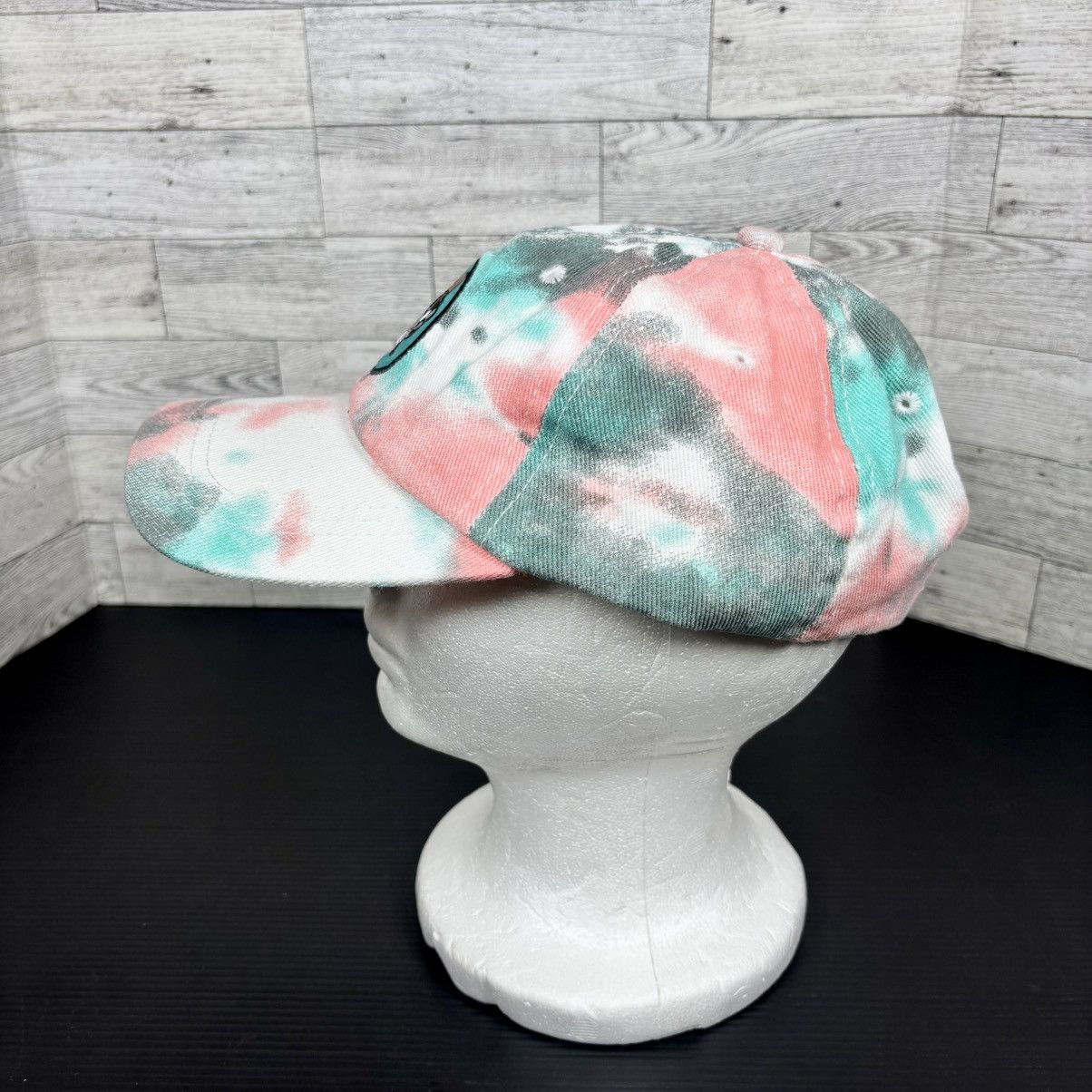 Other Bucees Beaver Baseball Hat Tie Dye Strap Back Cap Adjustable Size ONE SIZE - 3 Thumbnail