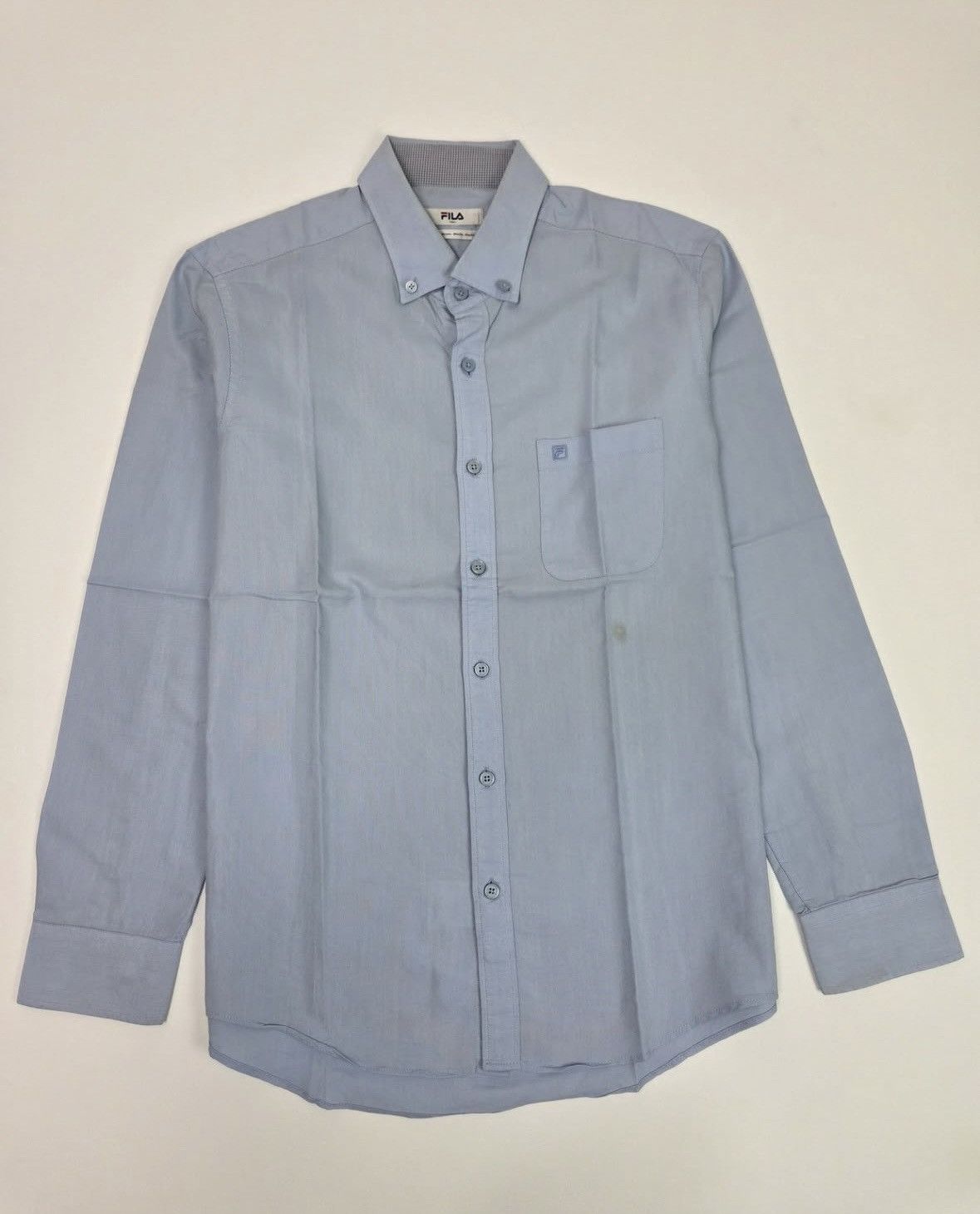 Fila Sky Blue Button up Shirt Size US L / EU 52-54 / 3 - 1 Thumbnail