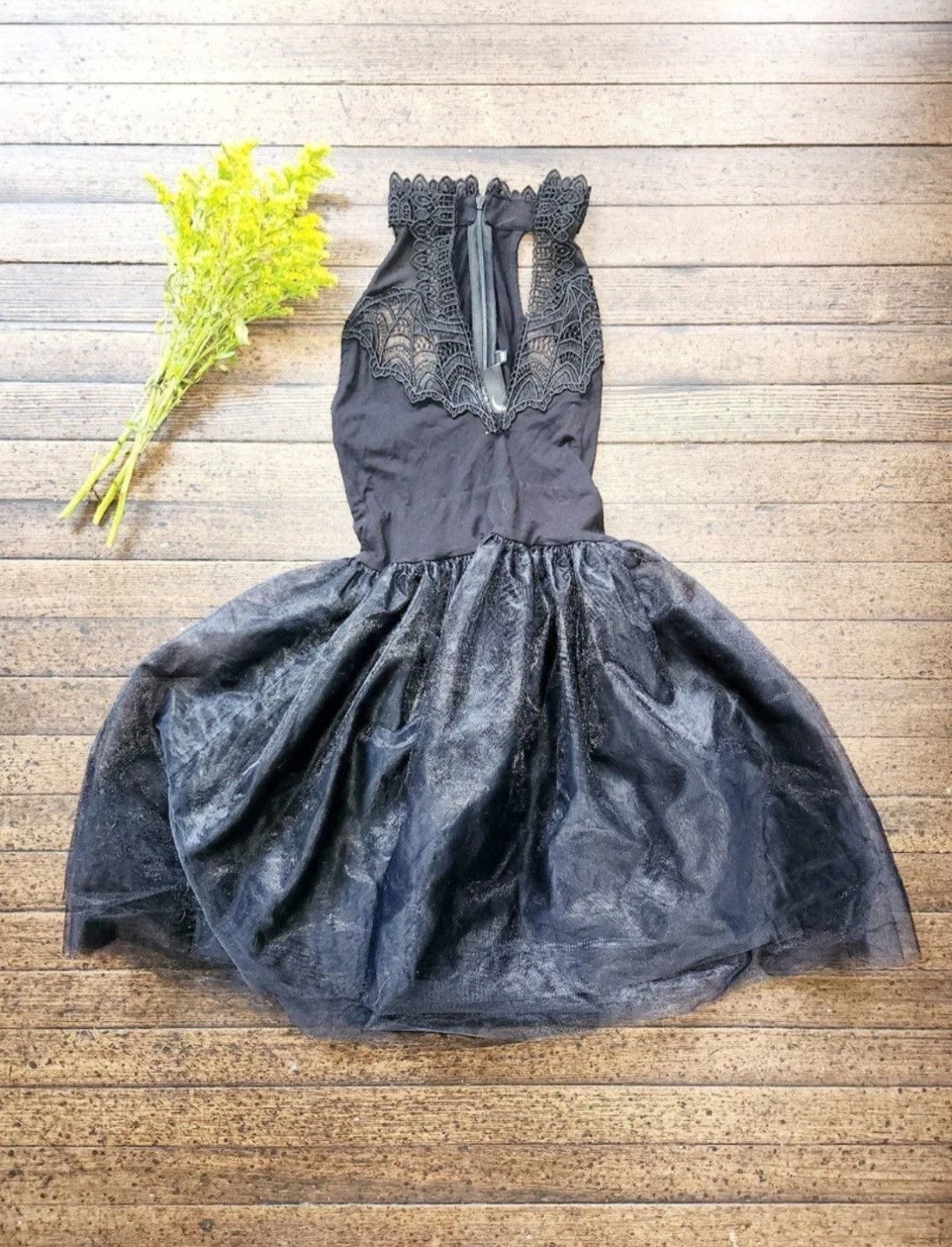 Killstar Killstar Gothic Lacey Black Dress Size XS / US 0-2 / IT 36-38 - 1 Thumbnail