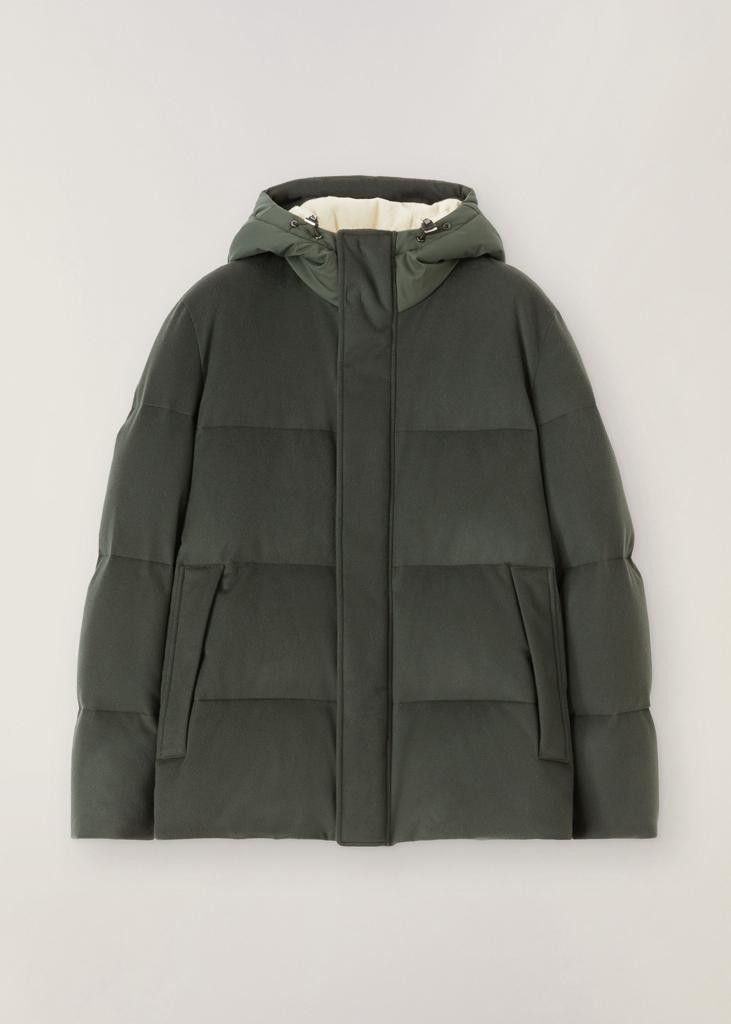 image of Loro Piana O1W1Db0124 Jacket In Green, Men's (Size 2XL)