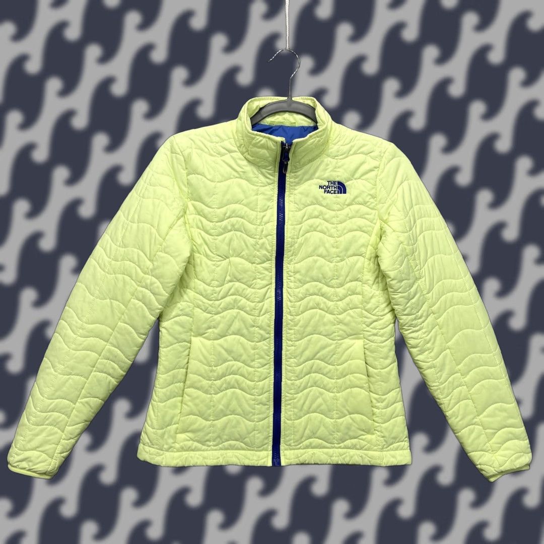 The North Face The North Face Jacket Womens Small Yellow Insulated Full Zip Outdoor C463 Size S / US 4 / IT 40 - 1 Thumbnail