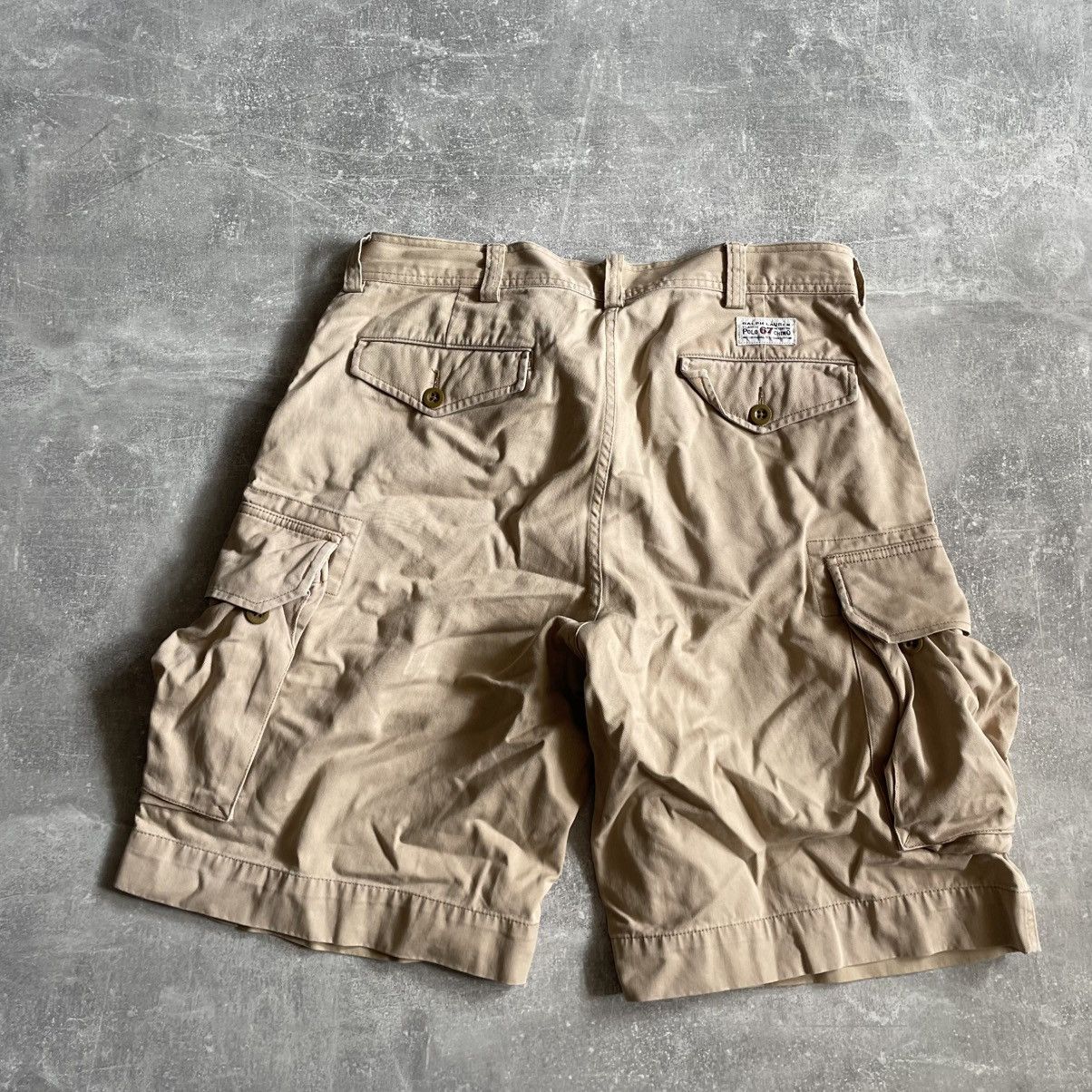 Polo Ralph Lauren Vintage cargo shorts polo Ralph Lauren military ninja japan Size US 34 / EU 50 - 2 Thumbnail