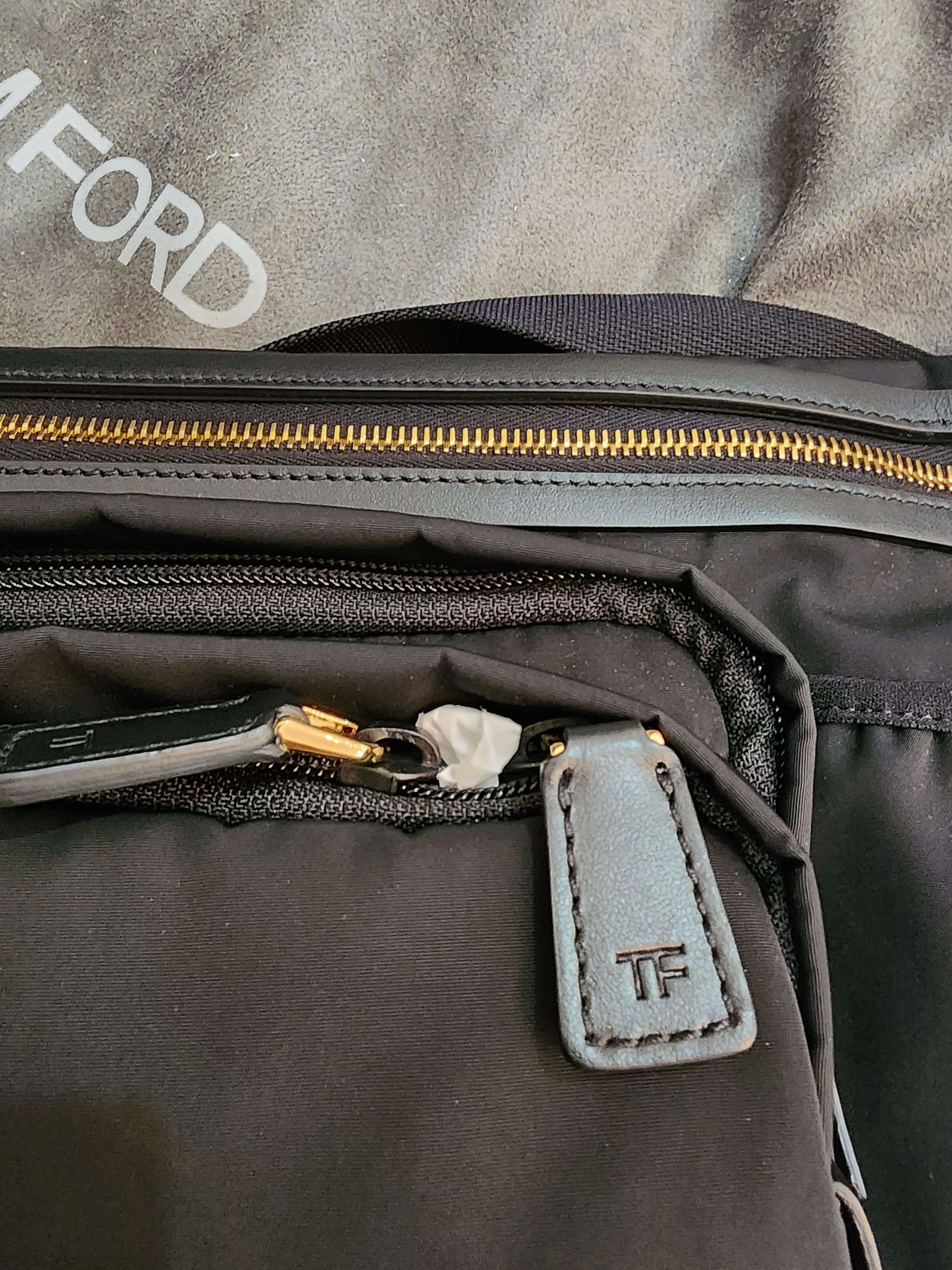 Tom Ford TOM FORD NYLON/LEATHER BELT BAG Size ONE SIZE - 4 Thumbnail