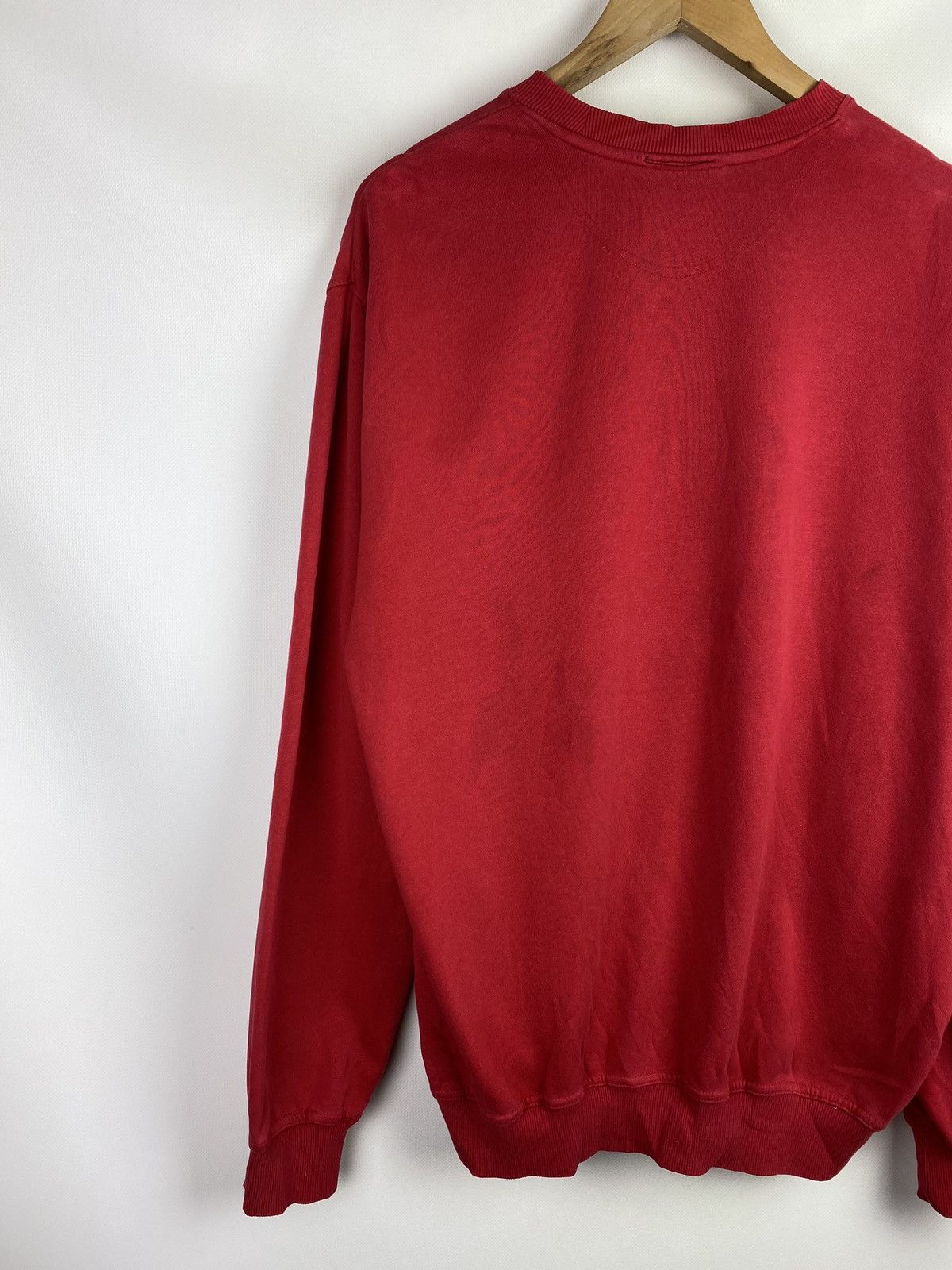 Nike VTG 90s Nike Center Logo men’s crewneck sweatshirt pullover Size US L / EU 52-54 / 3 - 14 Thumbnail