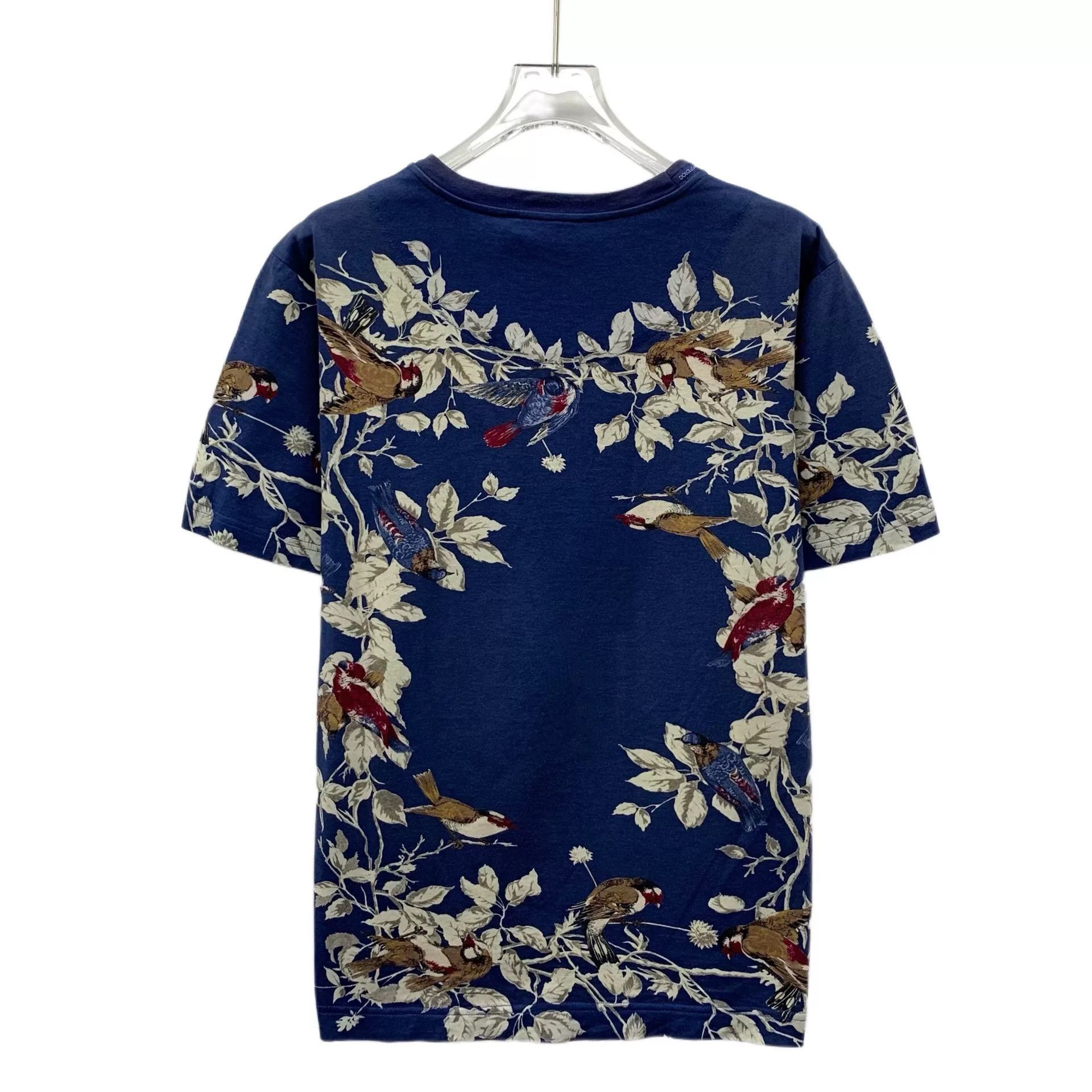 Dolce & Gabbana Dolce Gabbana Floral Bird Print Cotton T-shirt Size US S / EU 44-46 / 1 - 2 Thumbnail