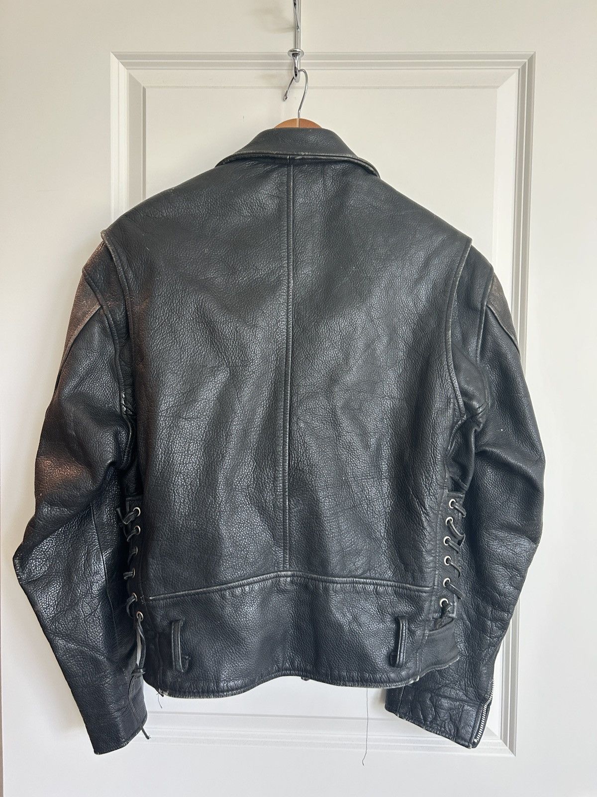 Other 1980s VINTAGE PELLE CUIR LEATHER JACKET Size US M / EU 48-50 / 2 - 2 Thumbnail