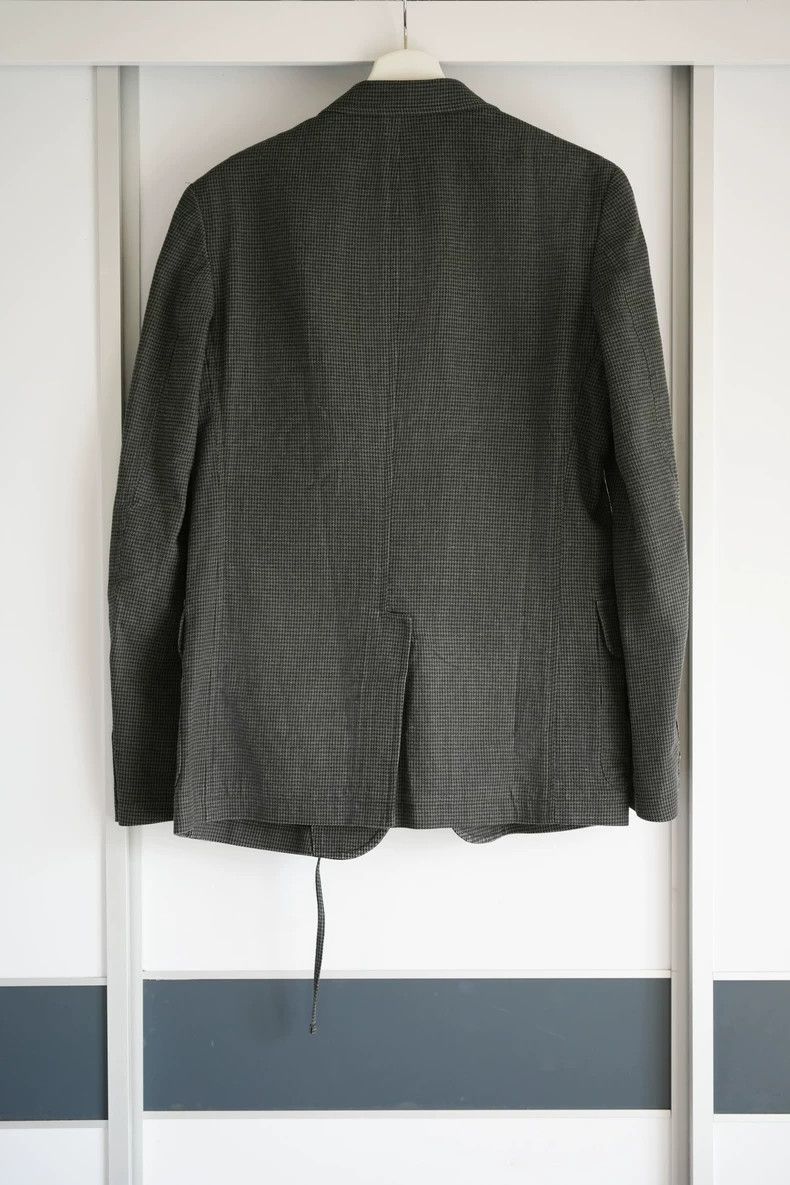 Yohji Yamamoto Yohji Yamamoto size 1 13ss houndstooth chain knot suit 2501 Size 38R - 2 Thumbnail