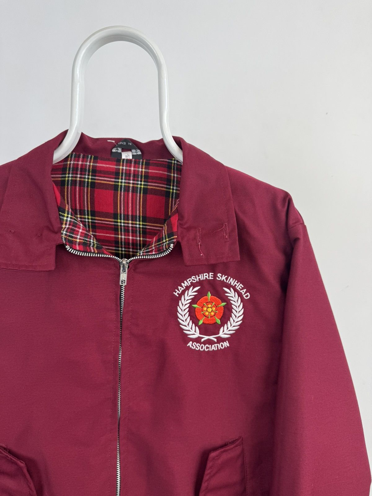 Vintage Vintage Hampshire Skinhead Association Jacket Made in UK Size US S / EU 44-46 / 1 - 2 Thumbnail