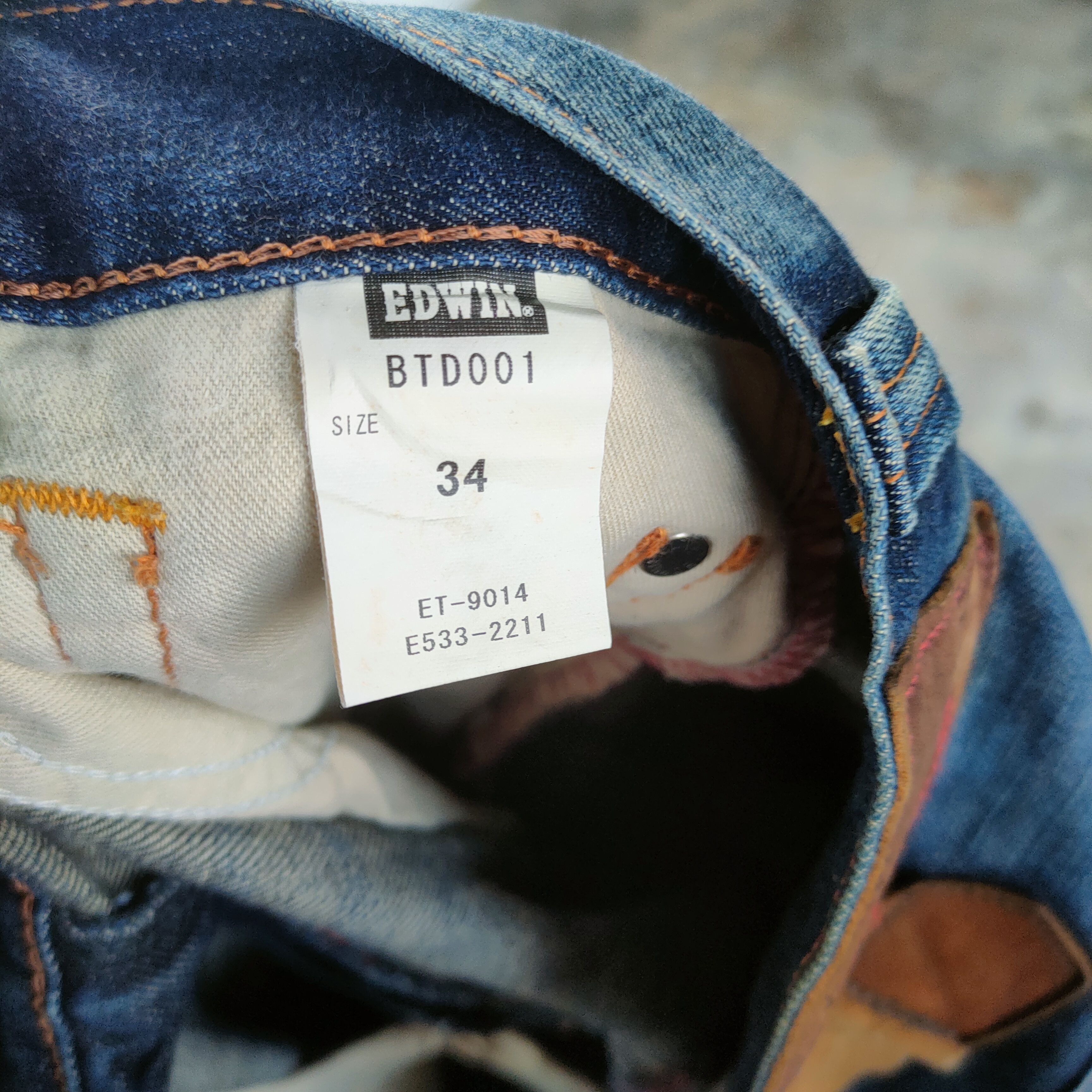 Edwin VINTAGE EDWIN BLUE TRIP FLARE DISTRESSED JEANS DENIM PANTS Size US 36 / EU 52 - 12 Thumbnail