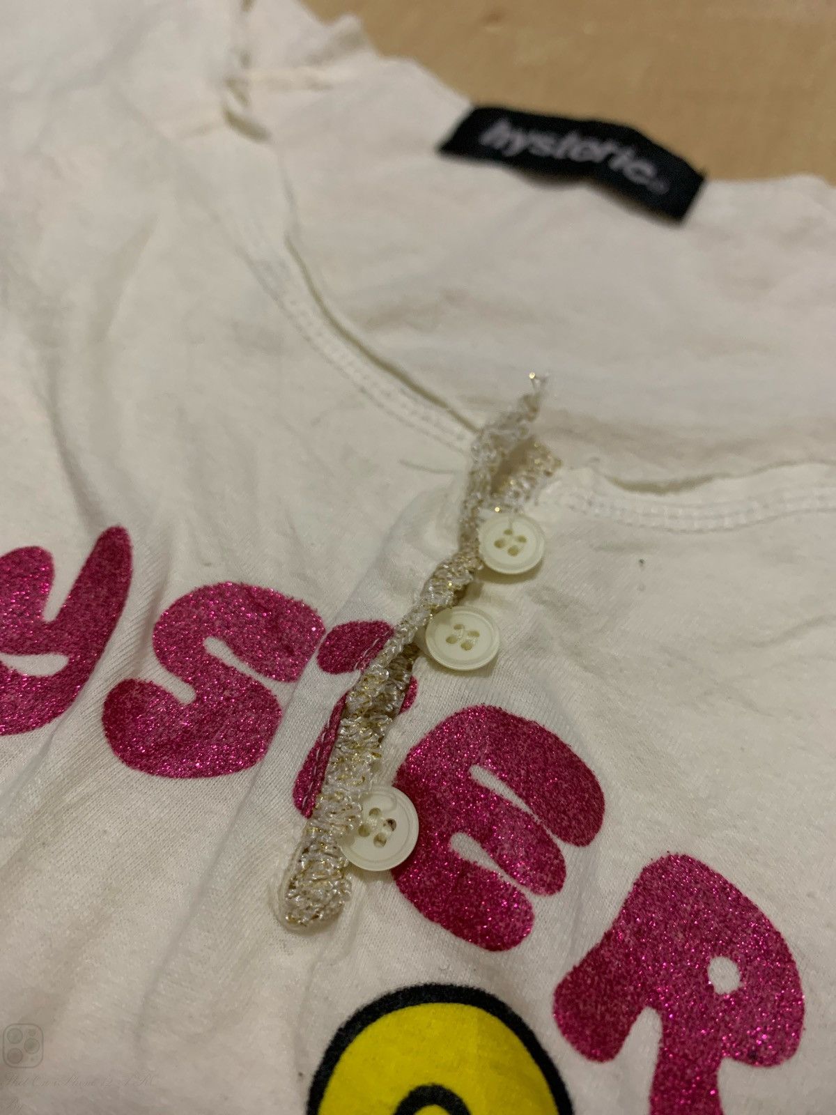 Hysteric Glamour × Japanese Brand Hysteric Glamour button up Tshirt Size ONE SIZE - 4 Thumbnail